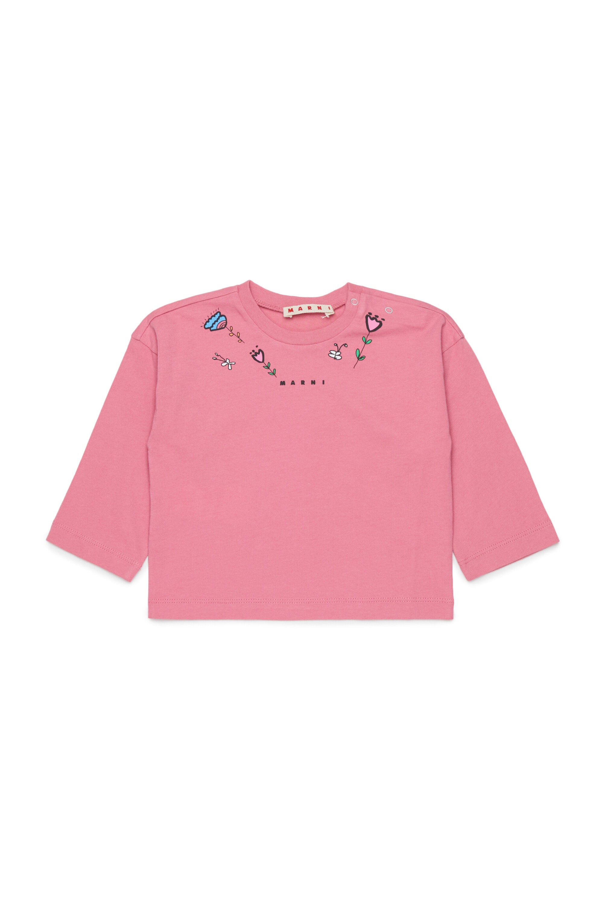 Camiseta de manga larga con logo