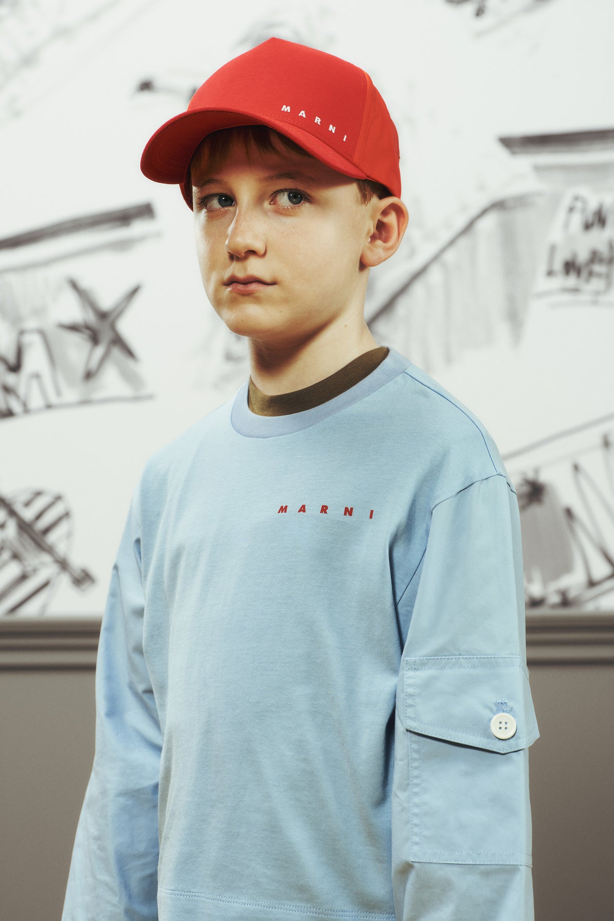 T-shirt à manches longues avec logo