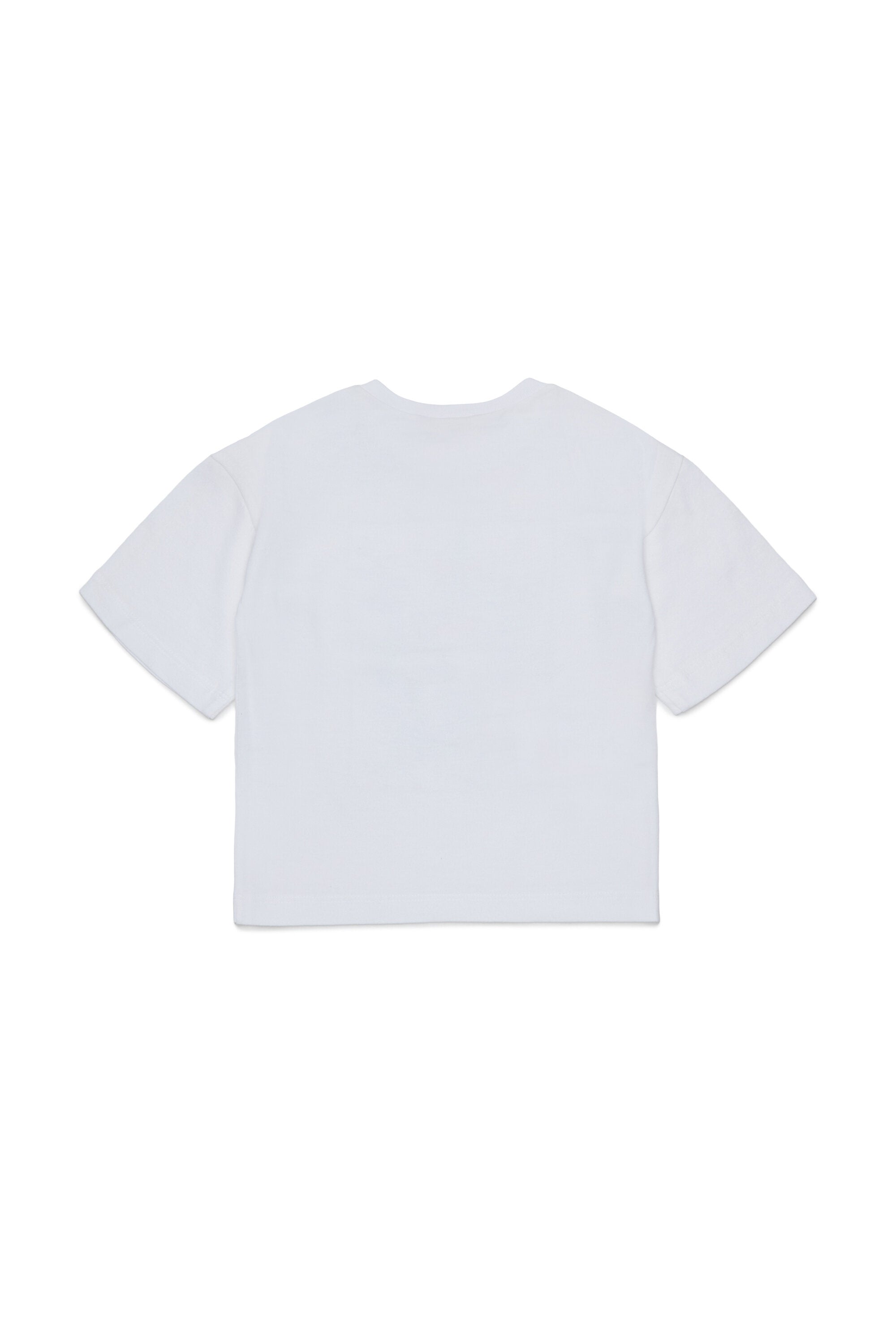 Camiseta con estampado de aviones y logo