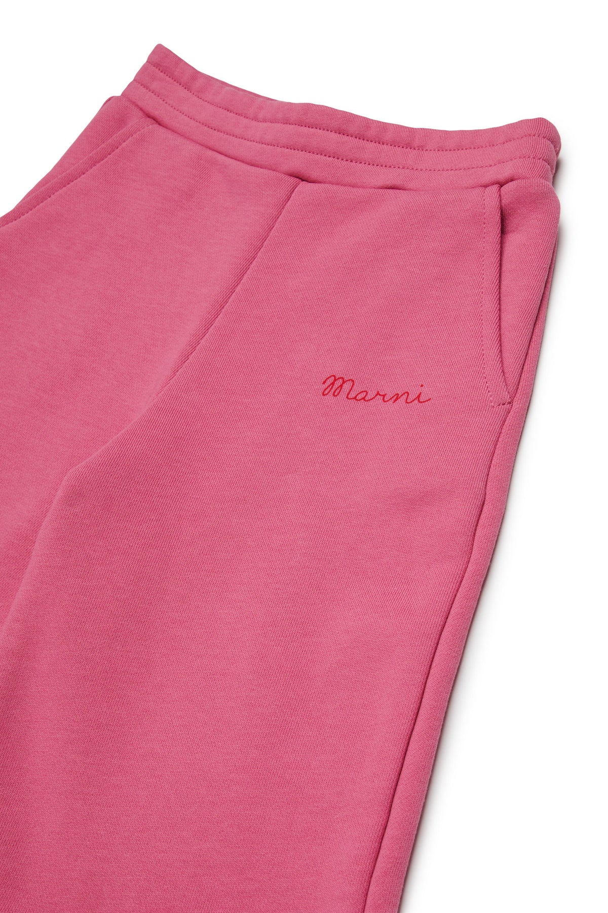 Pantalón de felpa con volantes