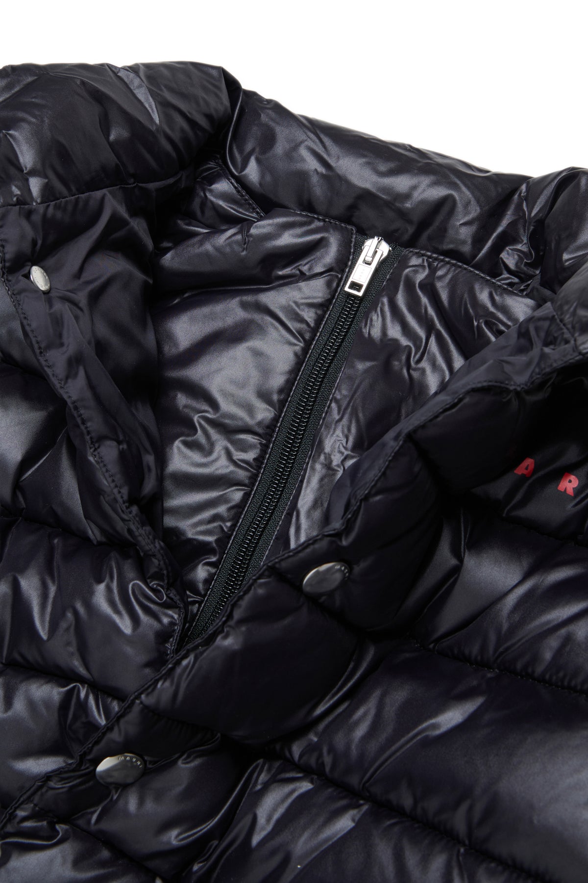 Chaqueta acolchada con logo