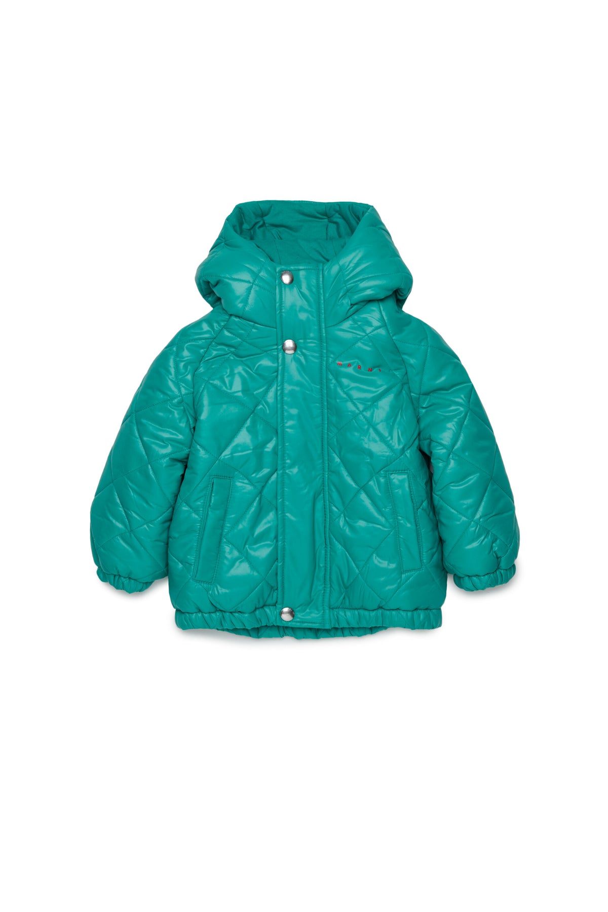 Veste matelassée avec logo imprimé