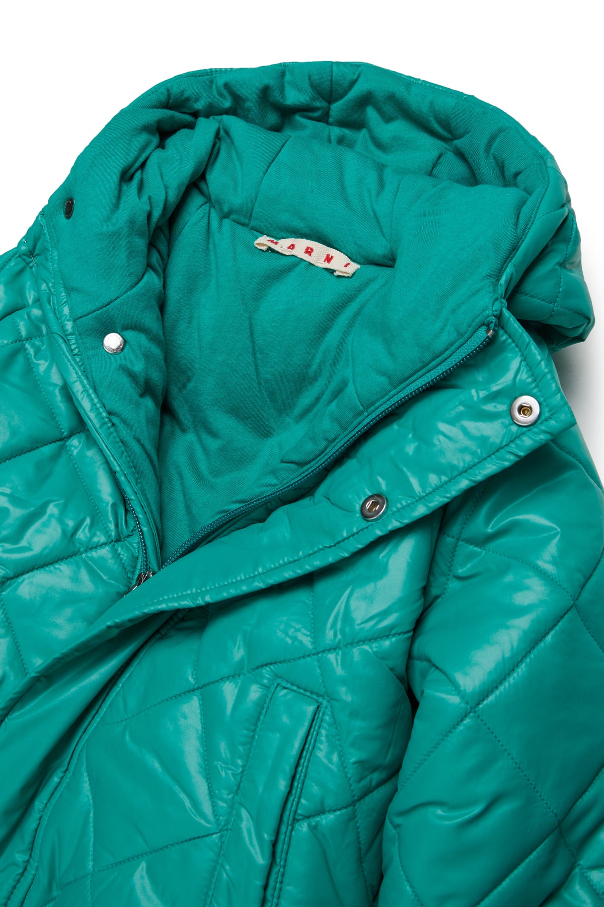 Veste matelassée avec logo imprimé