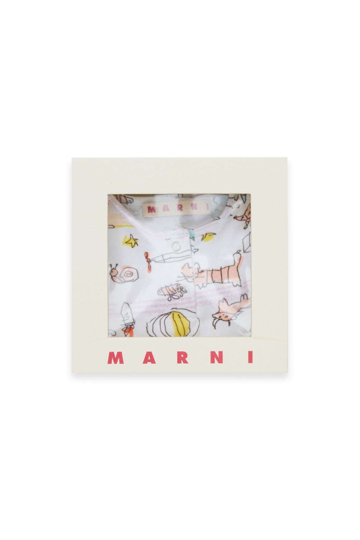 Combinaison bébé à motif allover