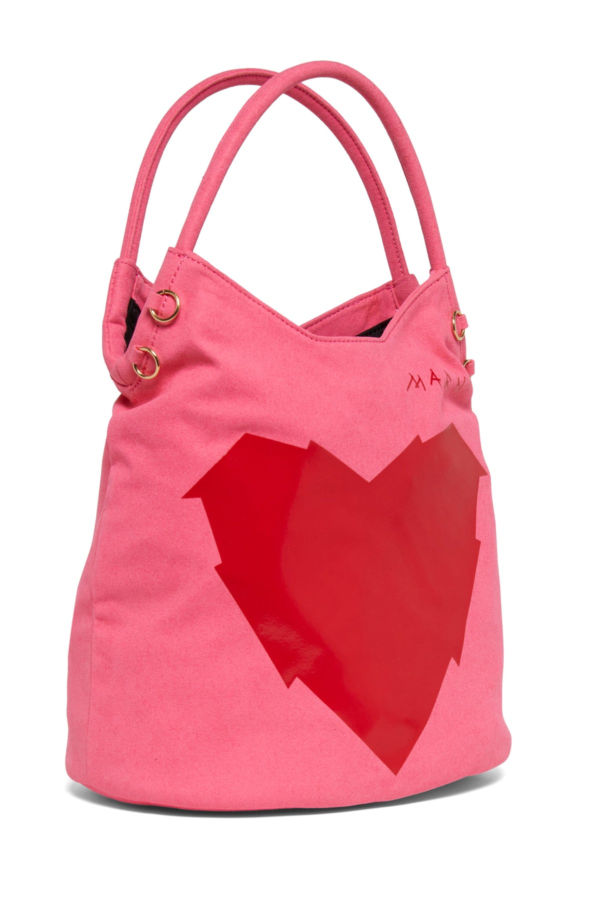 Bolso Charms con corazón frontal