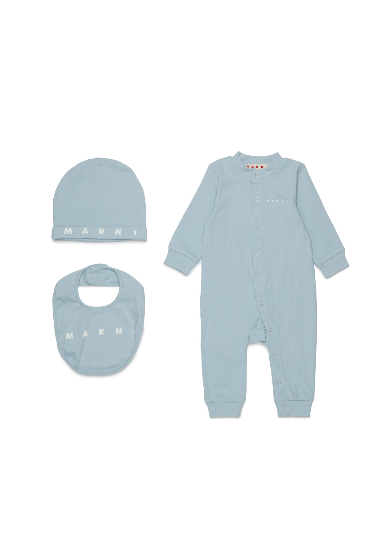 Ensemble pour nouveau-né en coton avec logo