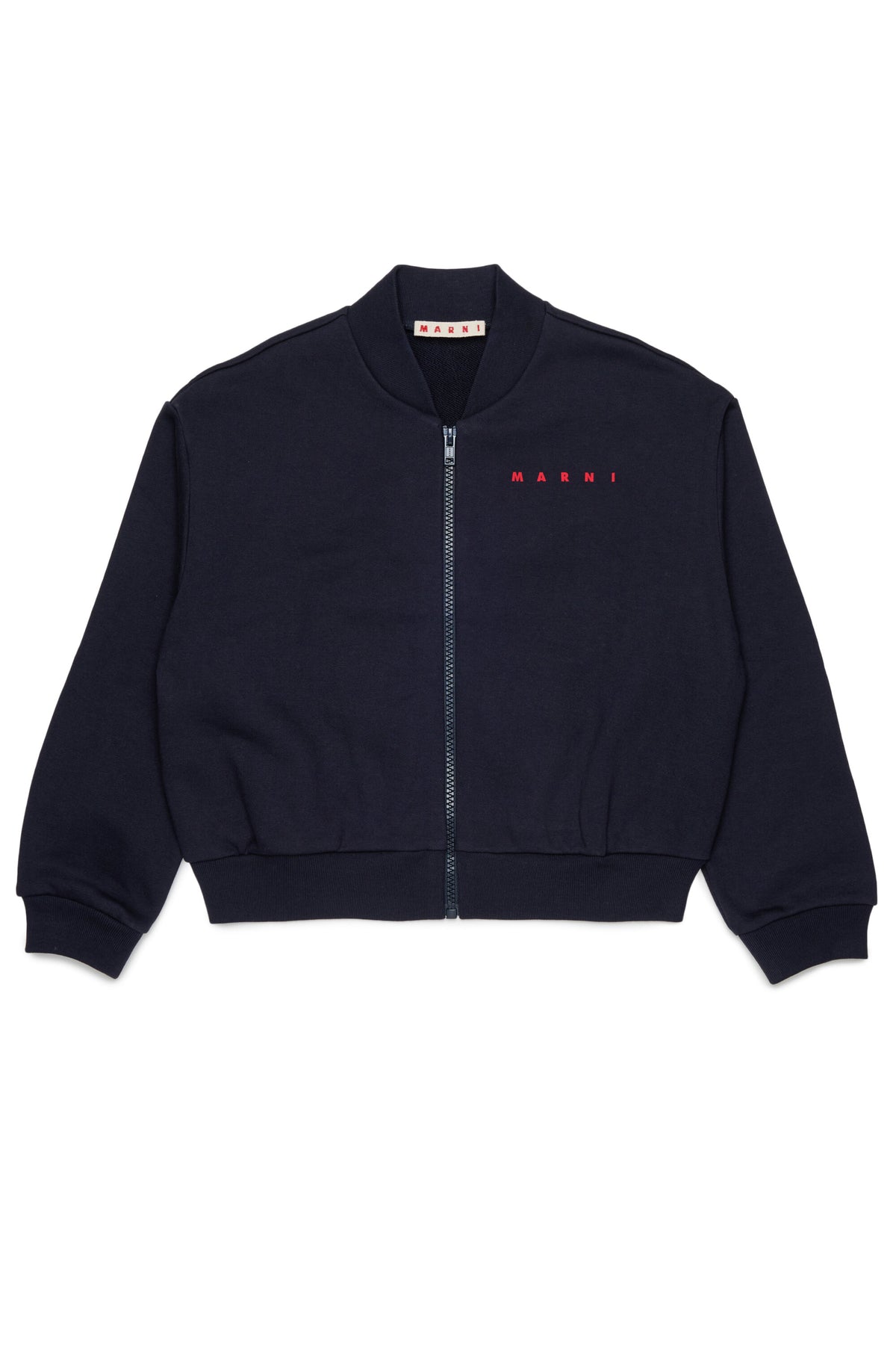 Sudadera con cremallera y logo