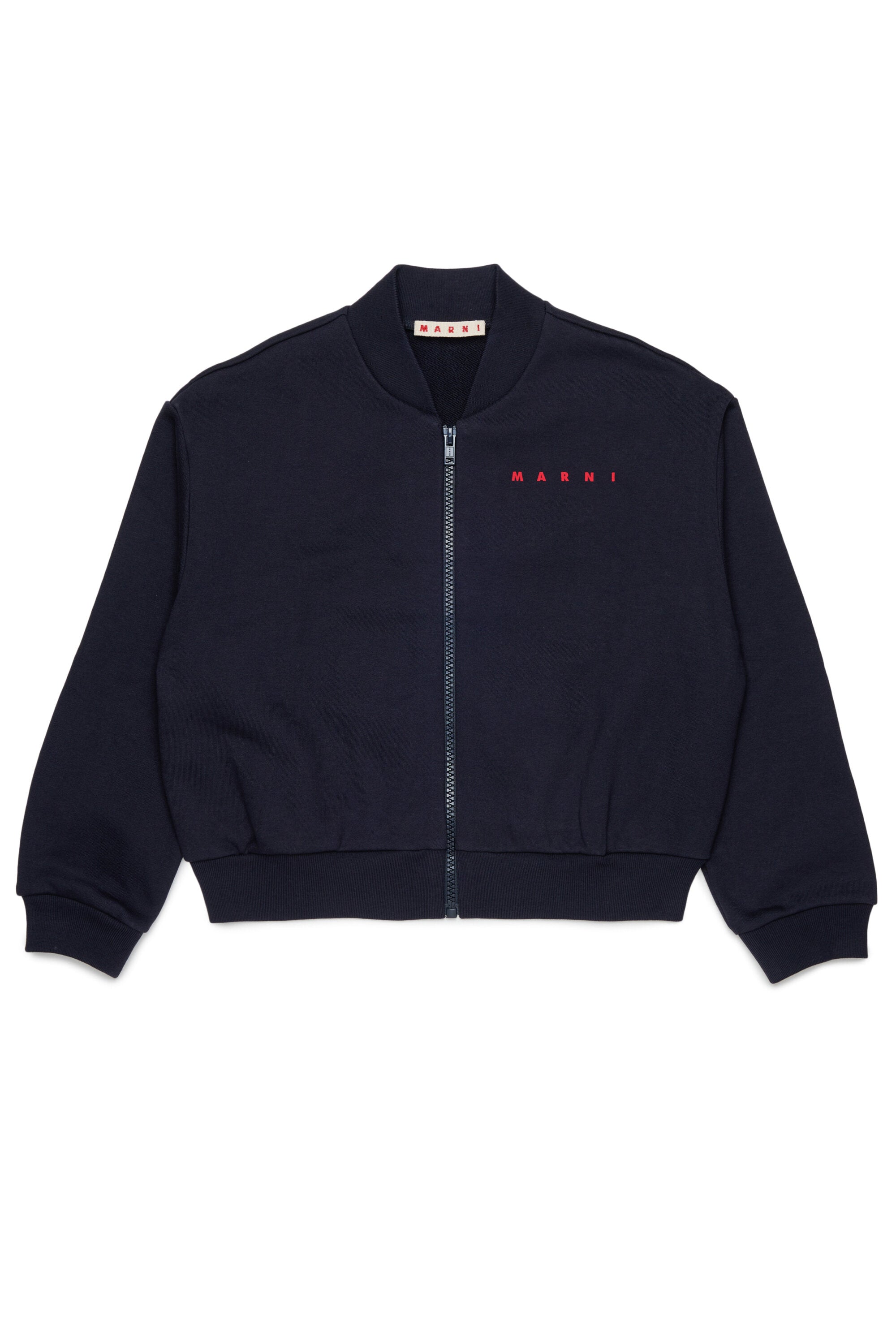 Sweat-shirt zippé avec logo