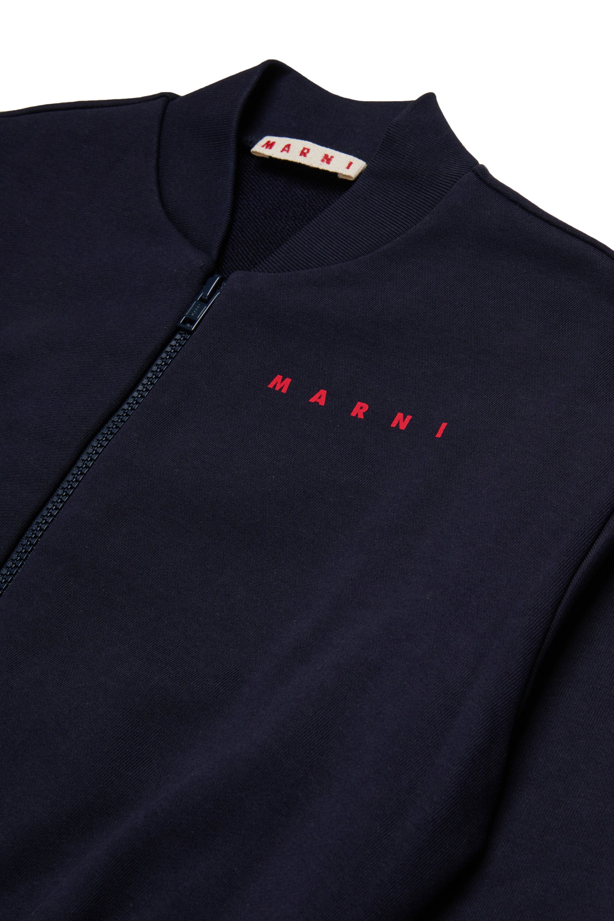Sweat-shirt zippé avec logo