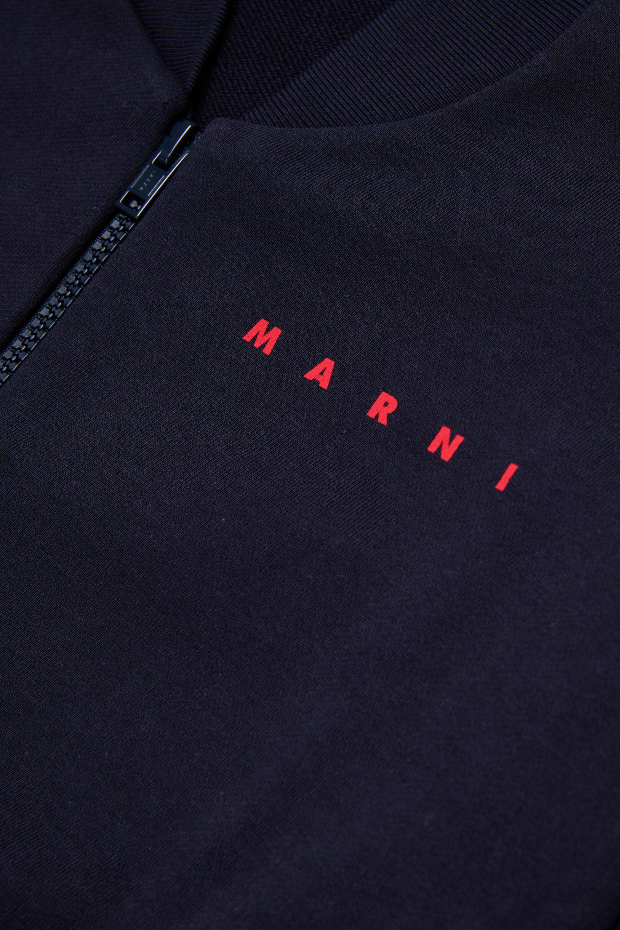 Sweat-shirt zippé avec logo