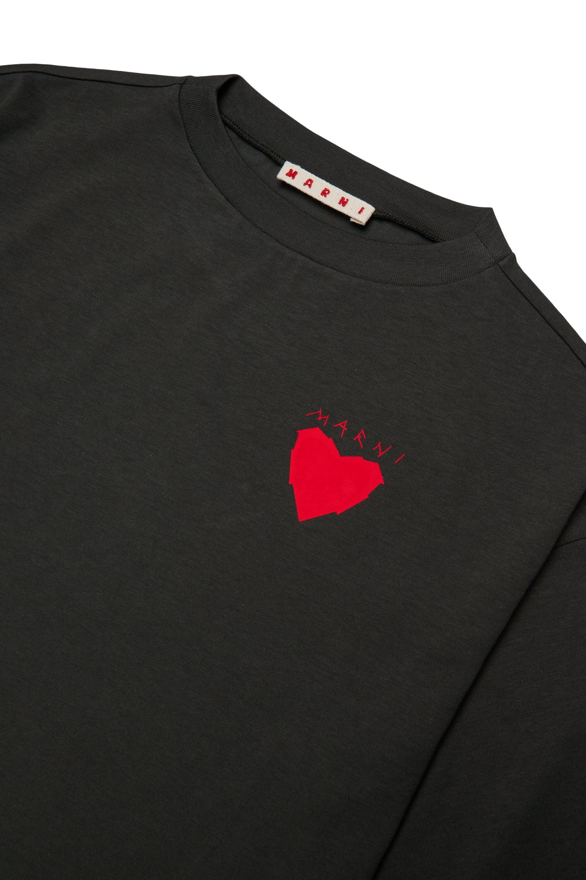 T-shirt avec cœur imprimé