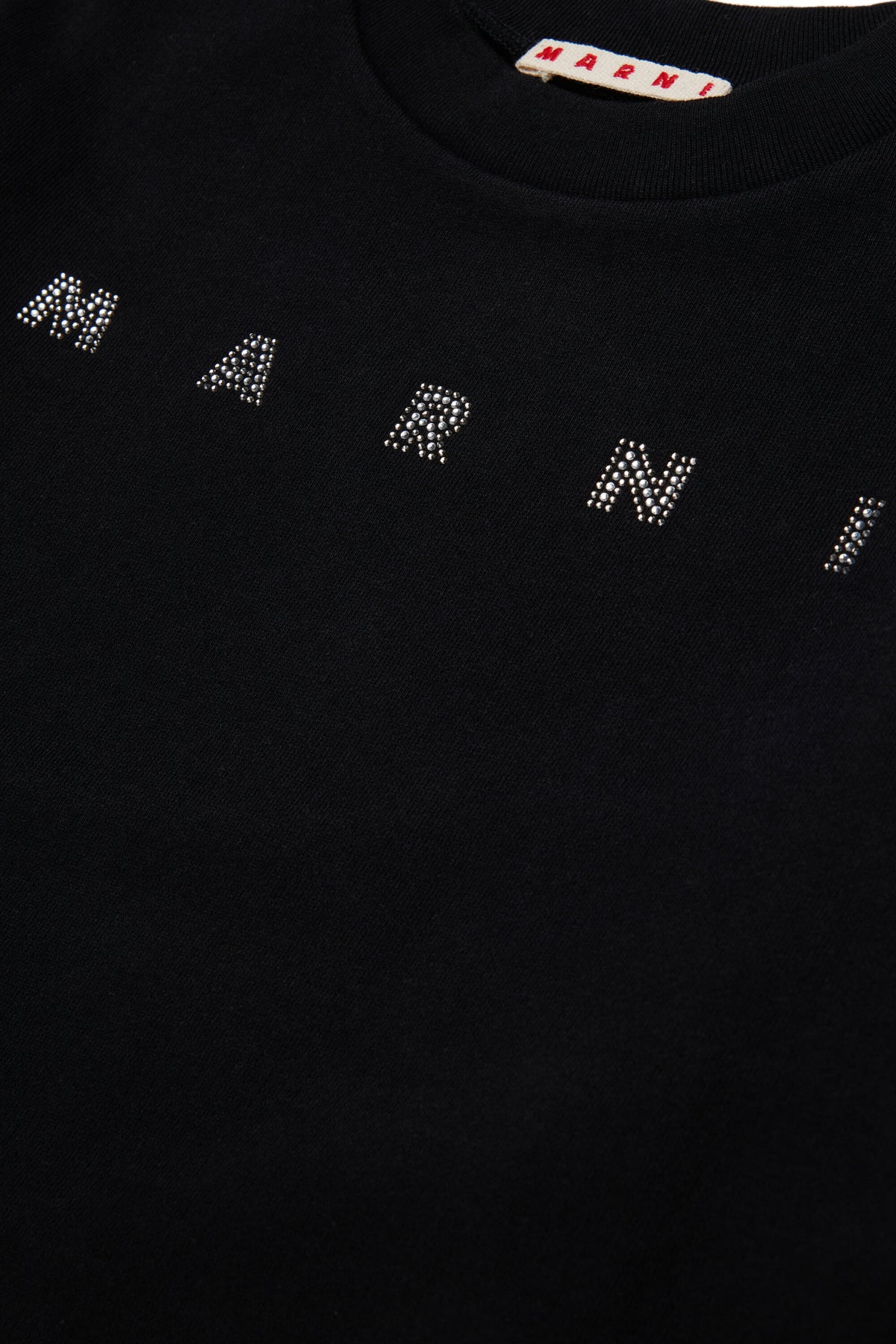 Sweat-shirt col rond avec logo