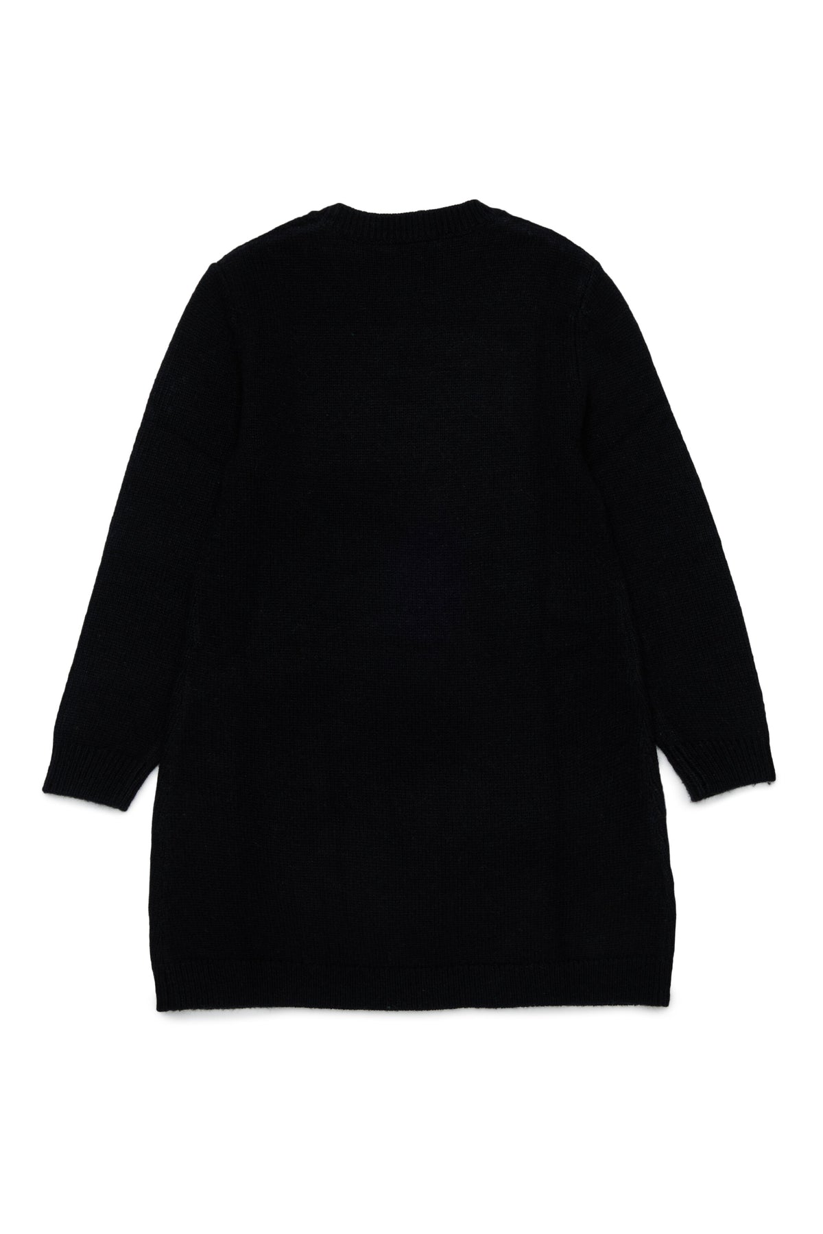 Robe à col rond avec imprimé sur le devant