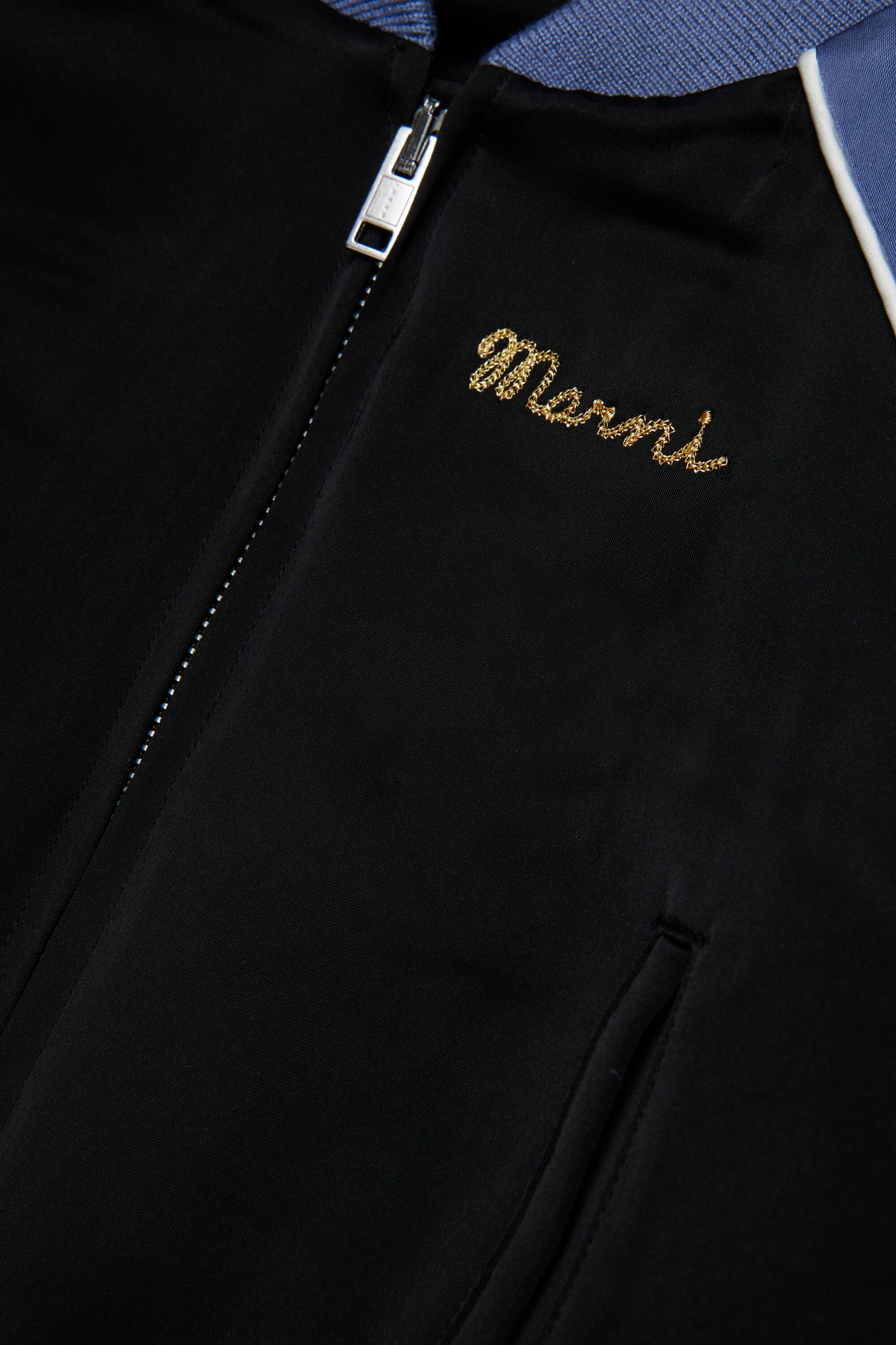 Blouson bomber avec logo