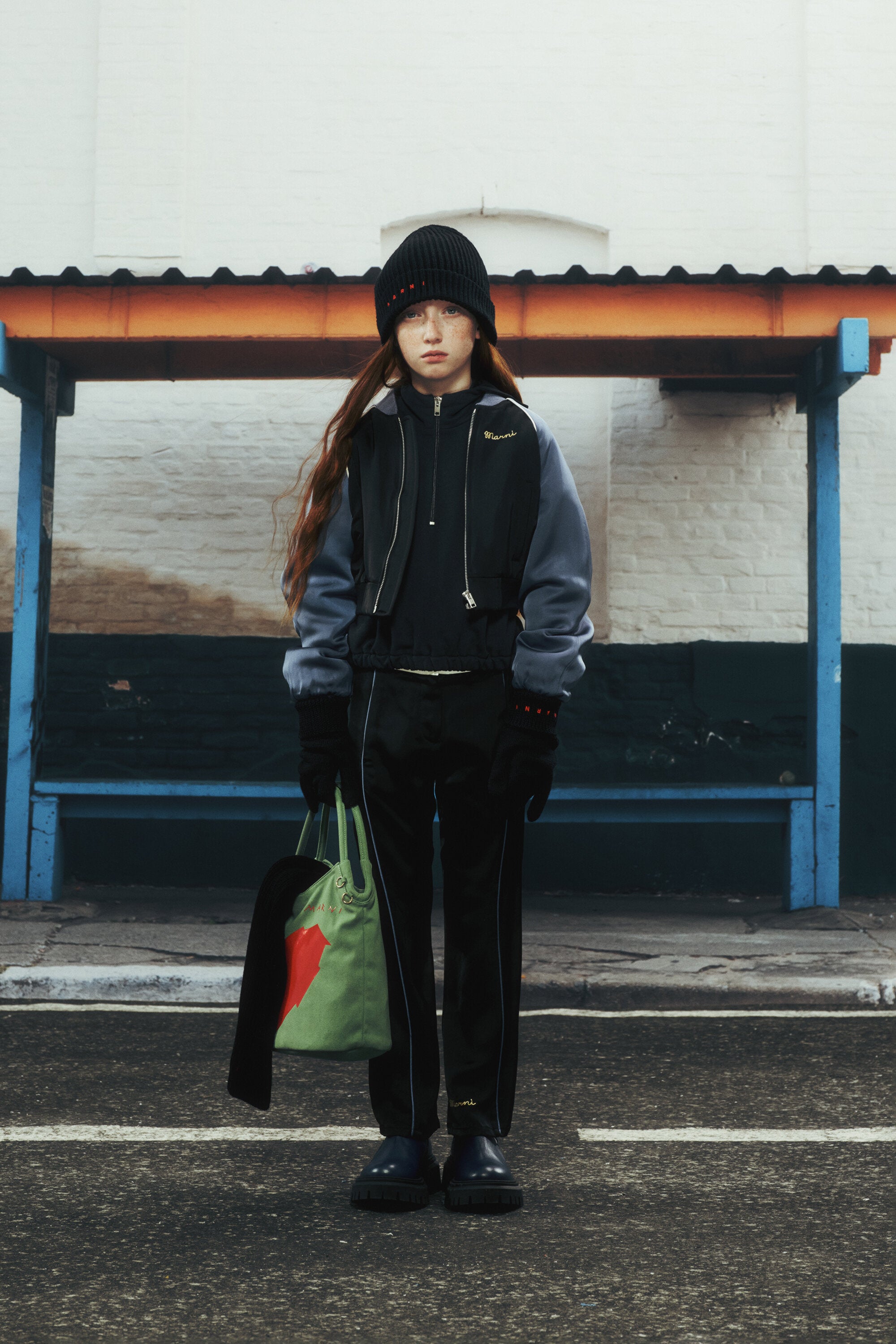 Blouson bomber avec logo