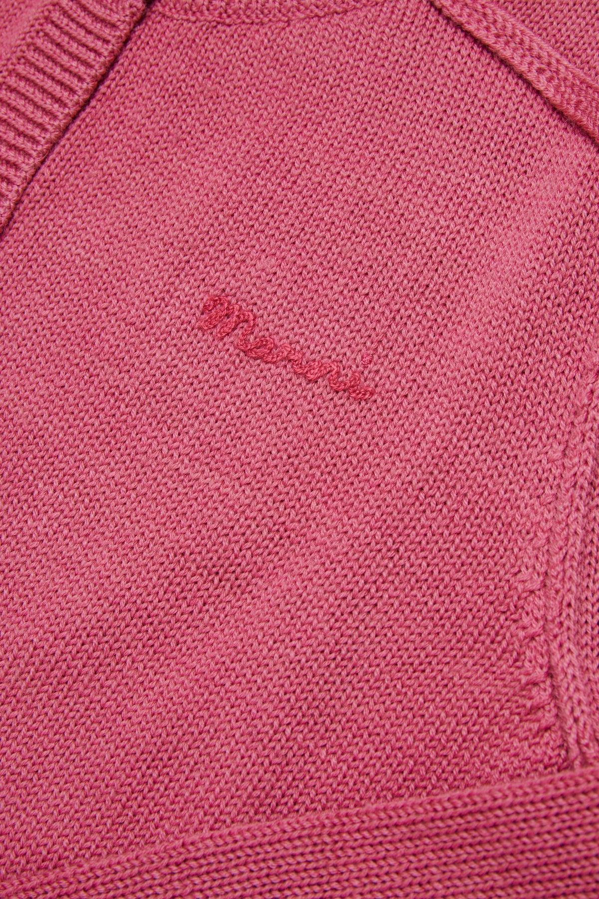 Cardigan en maille avec logo