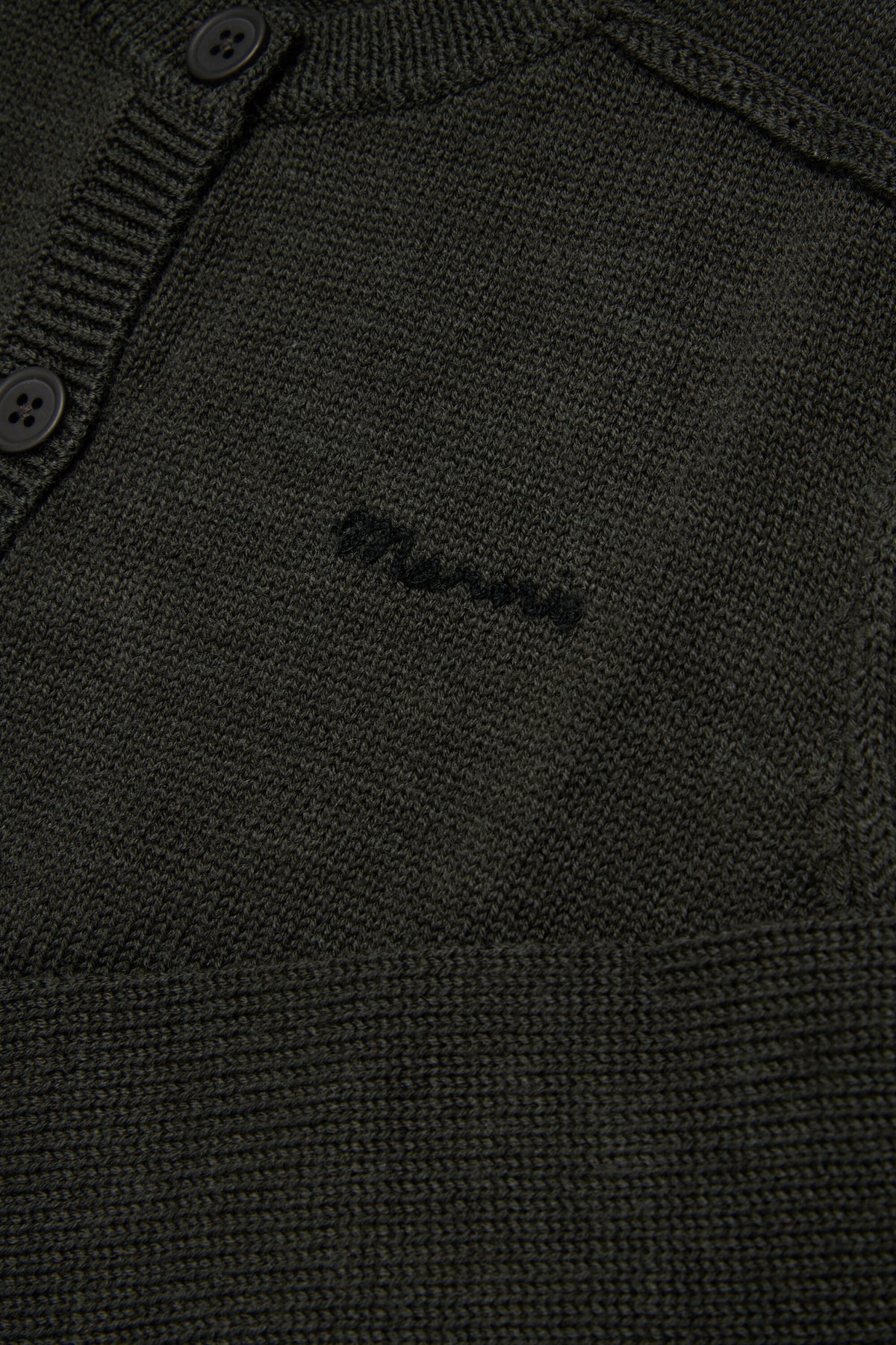 Cárdigan de punto con logo