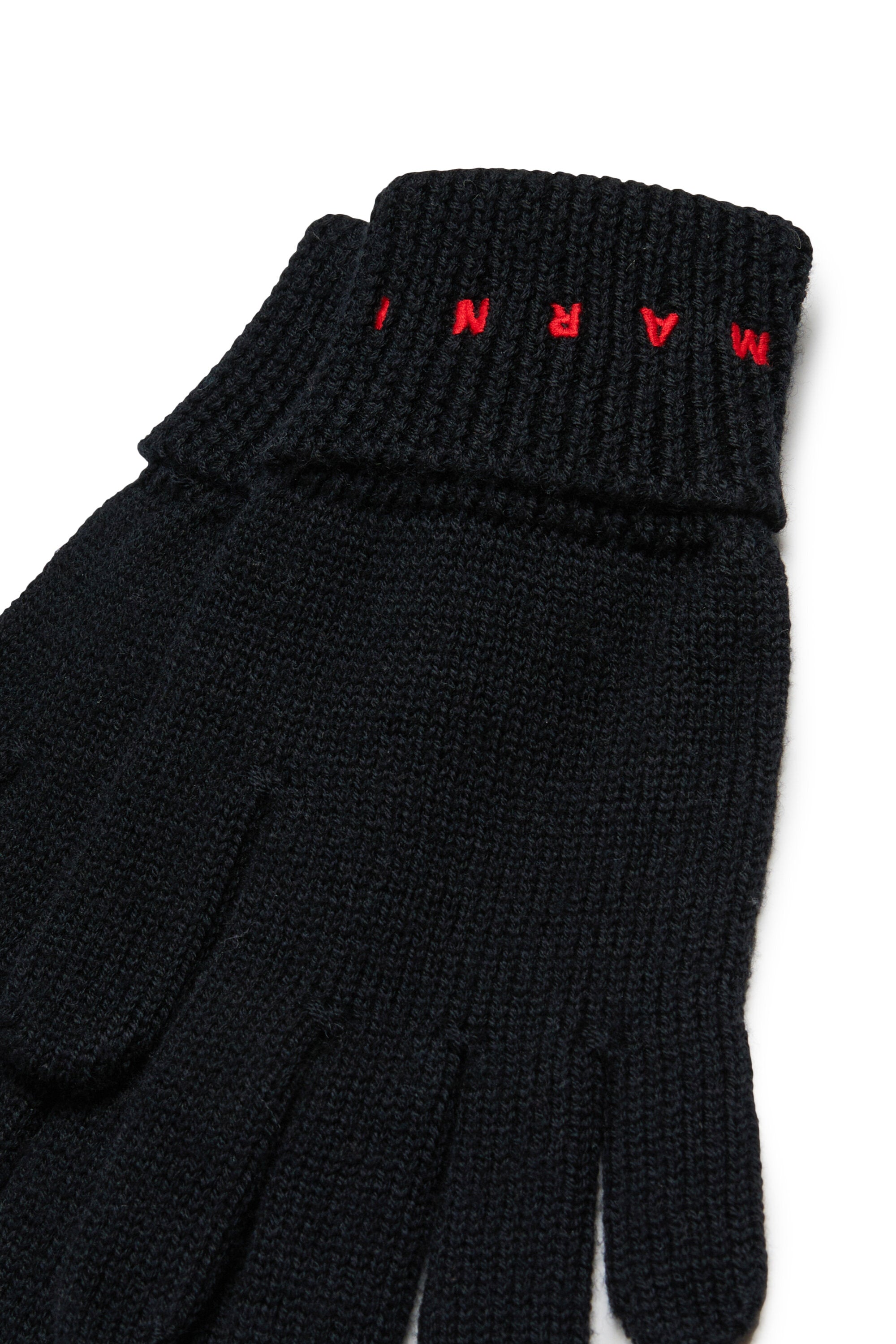 Guantes de punto con logo