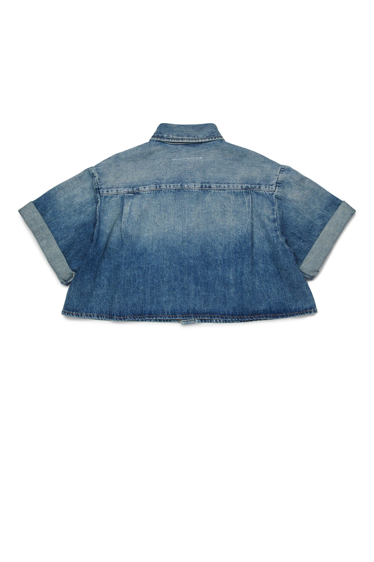 Chemise en denim avec logo