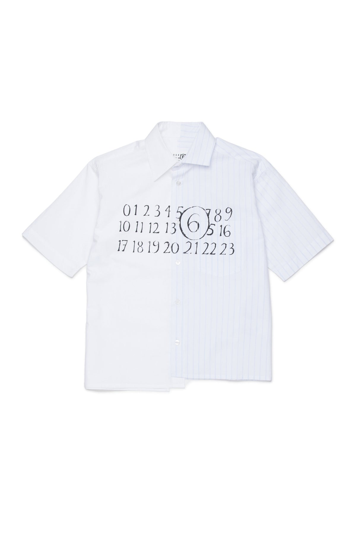 Chemise à manches courtes avec logo