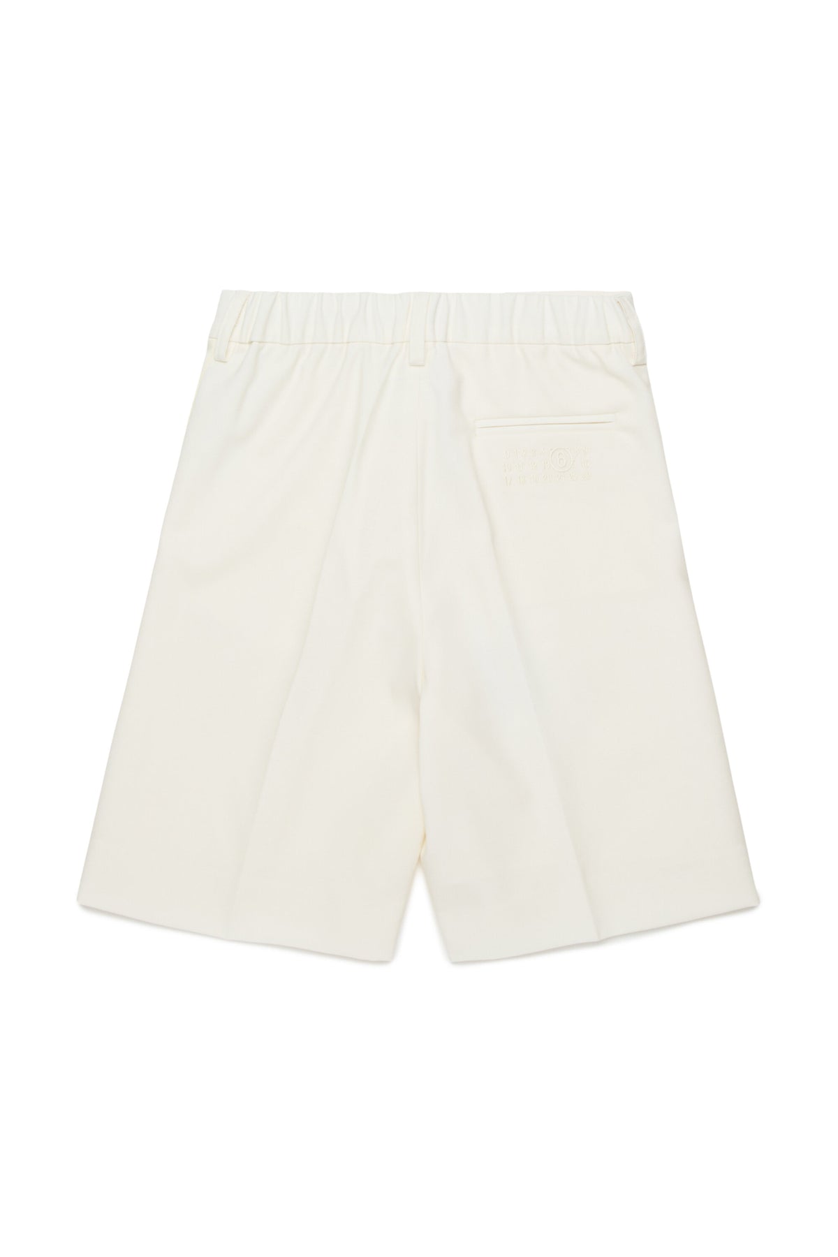 Formal shorts with side stripe