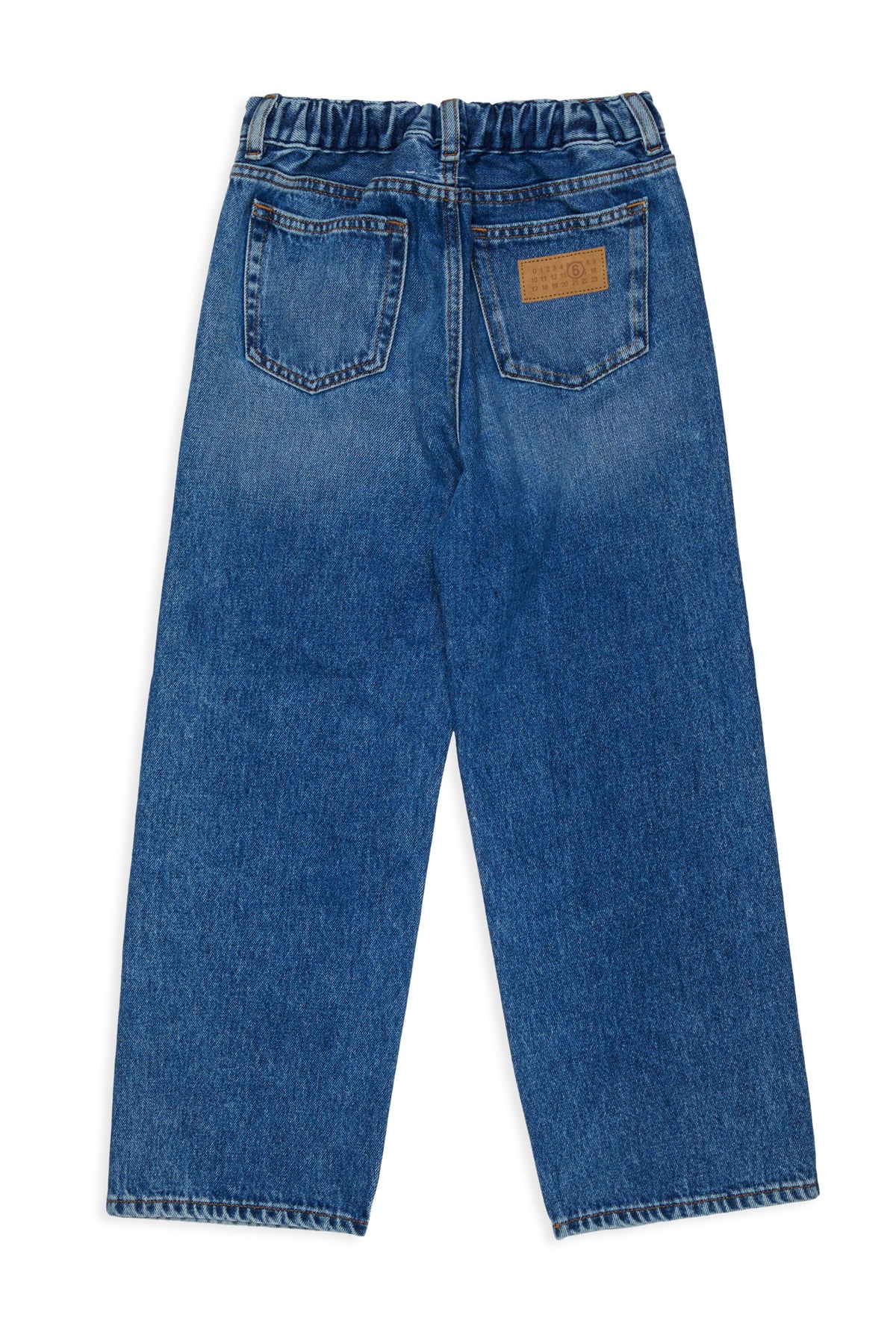 Regular jeans in two-tone denim
