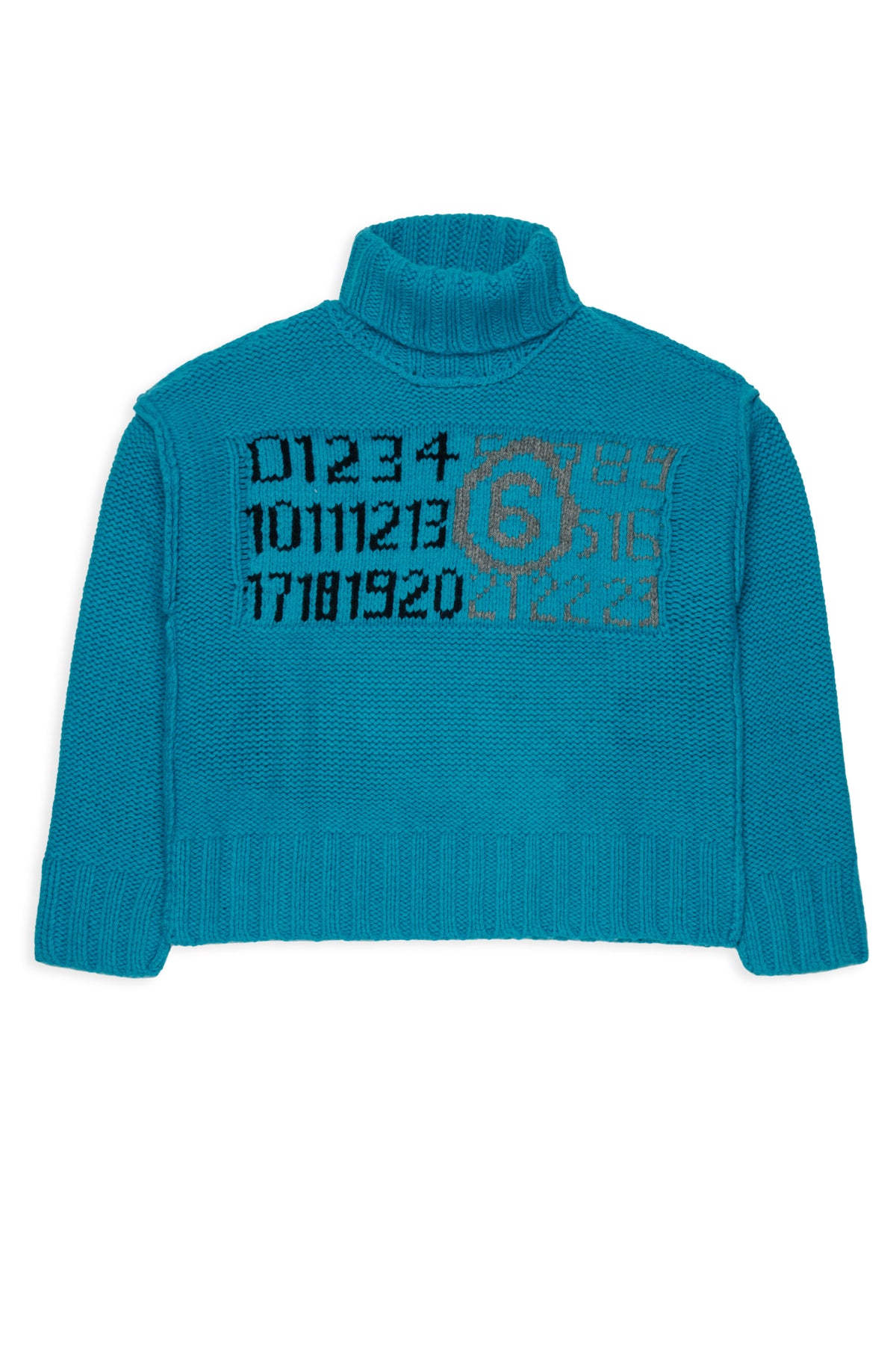 Turtleneck with logo