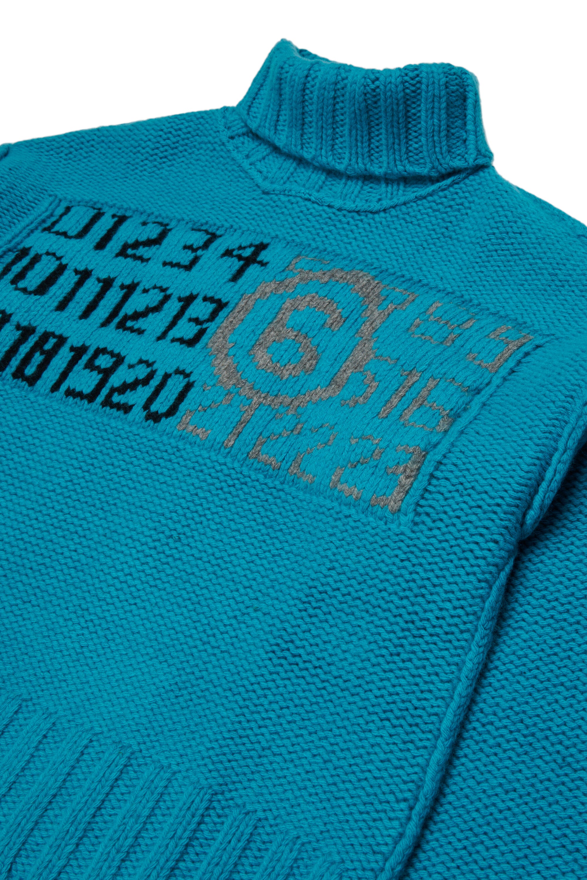Jersey de cuello alto con logo