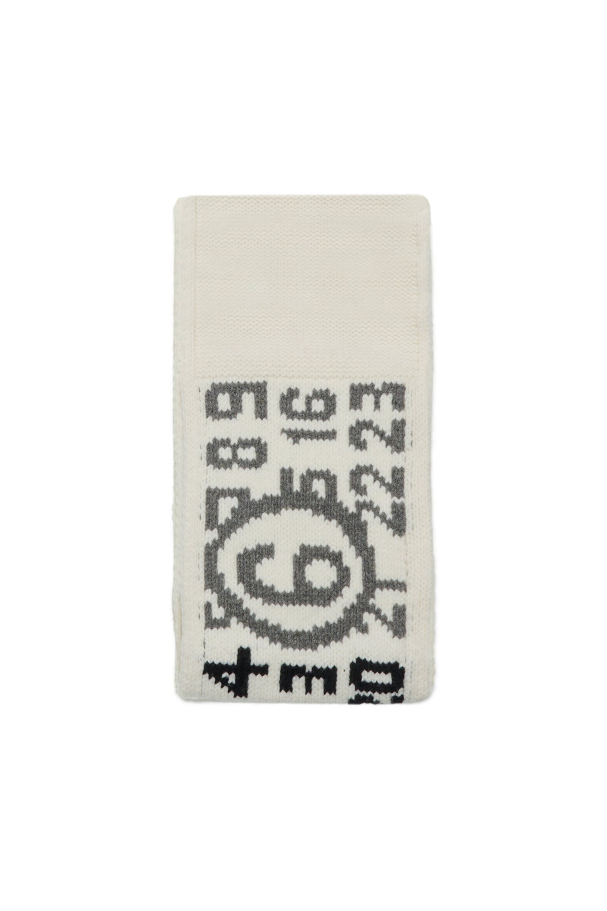 Bufanda con logo numérico