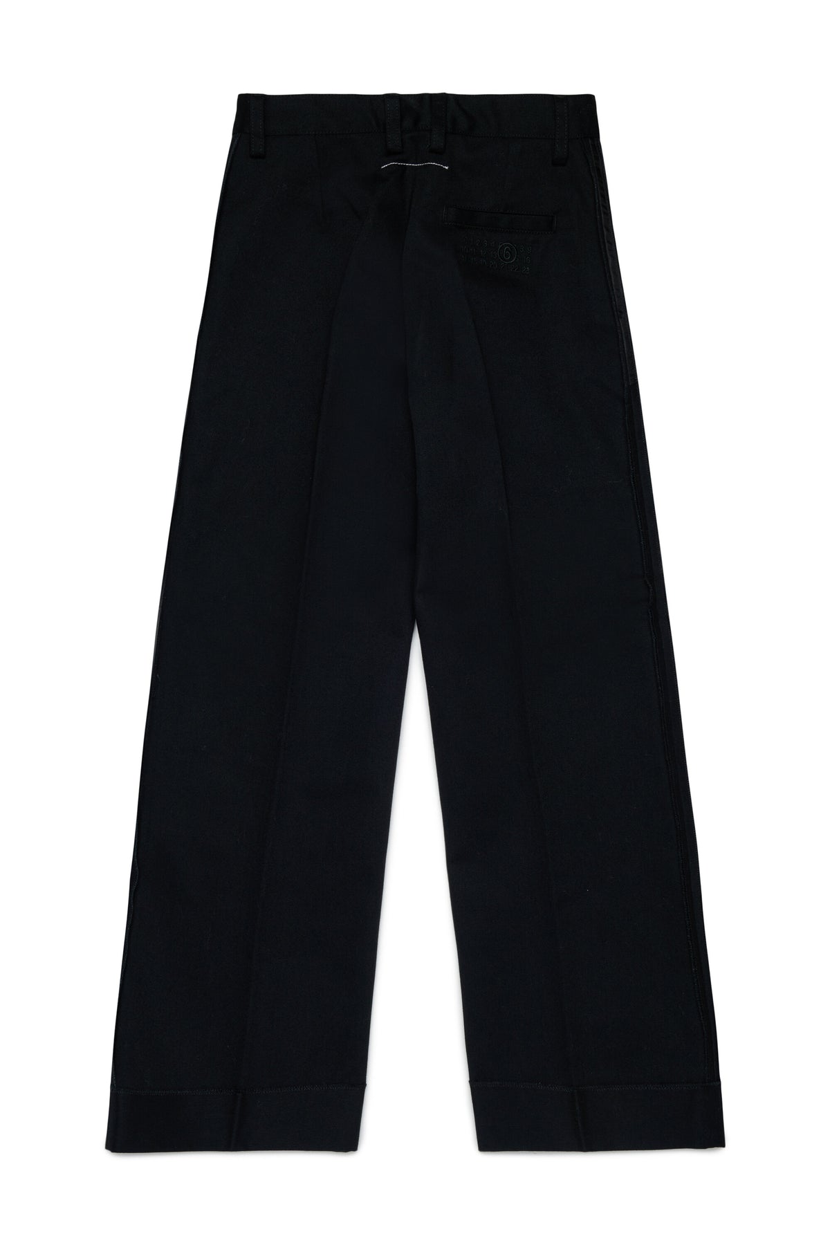 Formal straight-leg pants