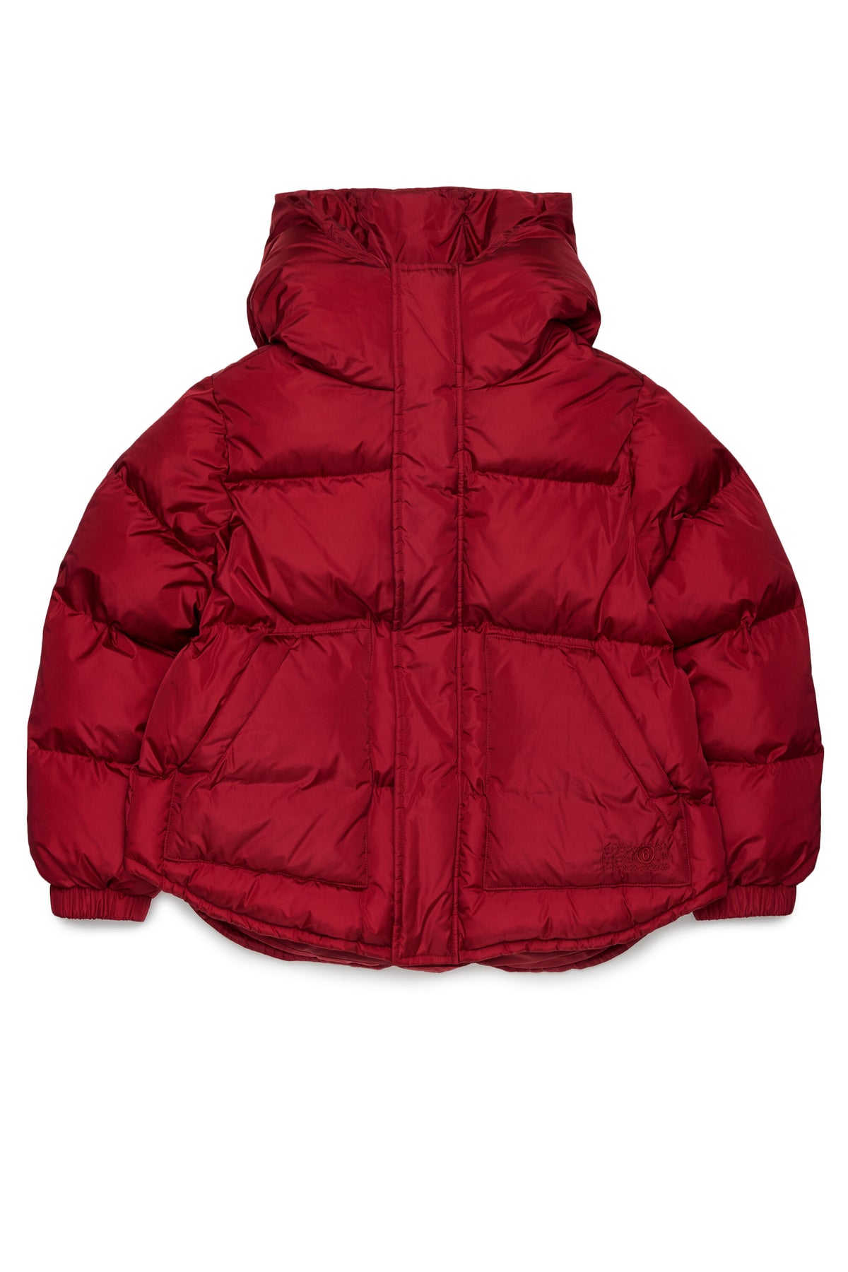 Padded jacket with logo