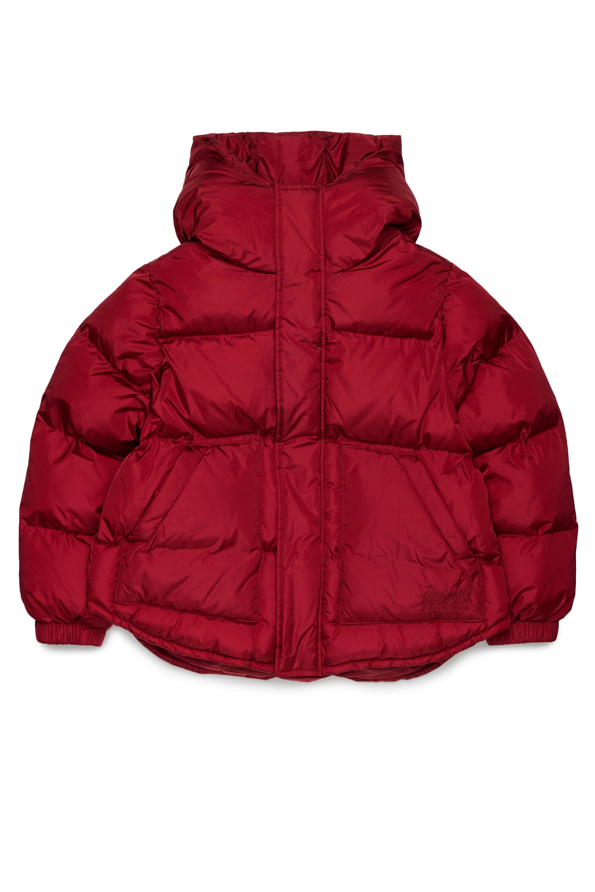 Chaqueta acolchada con logo
