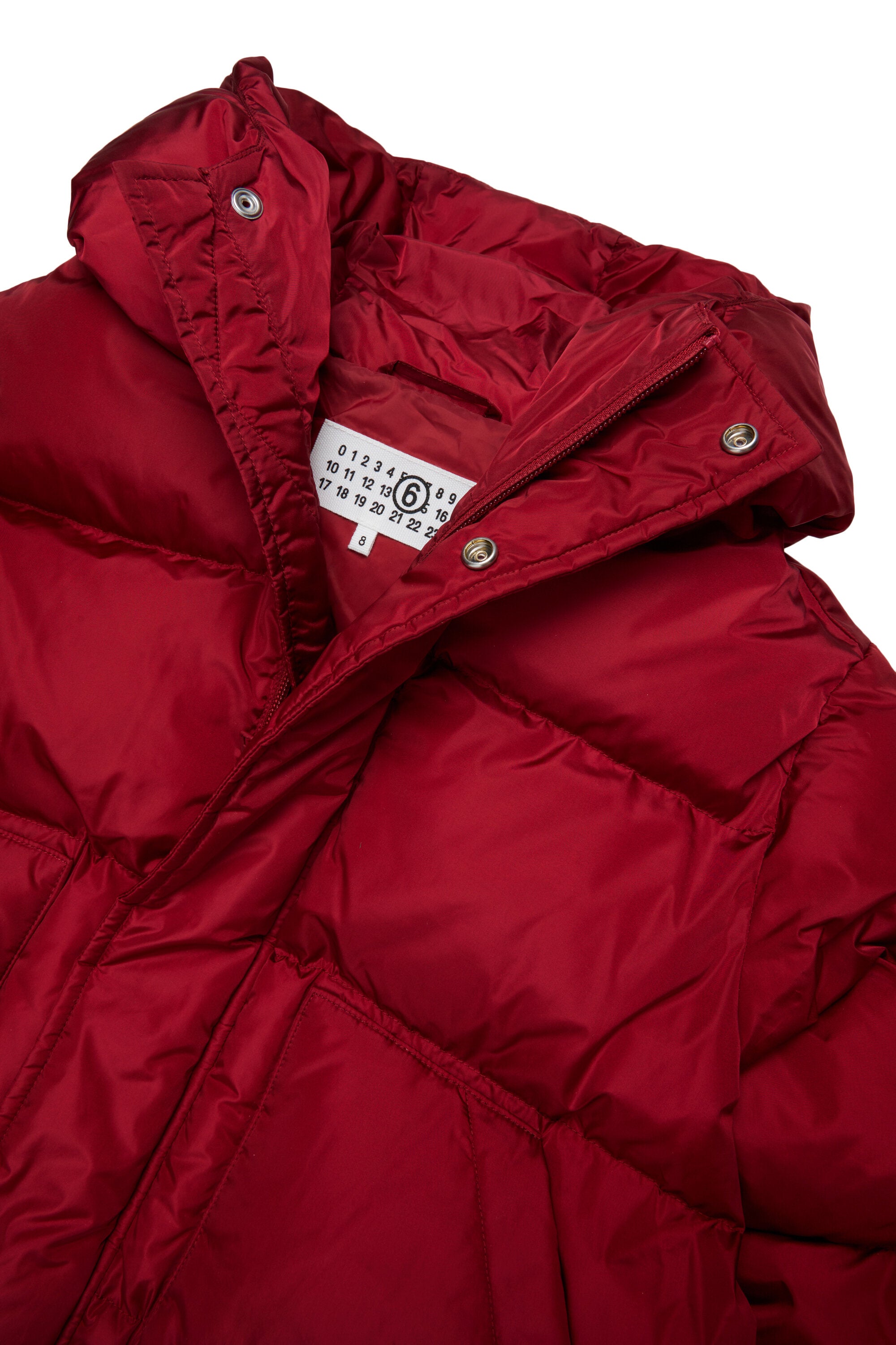 Chaqueta acolchada con logo