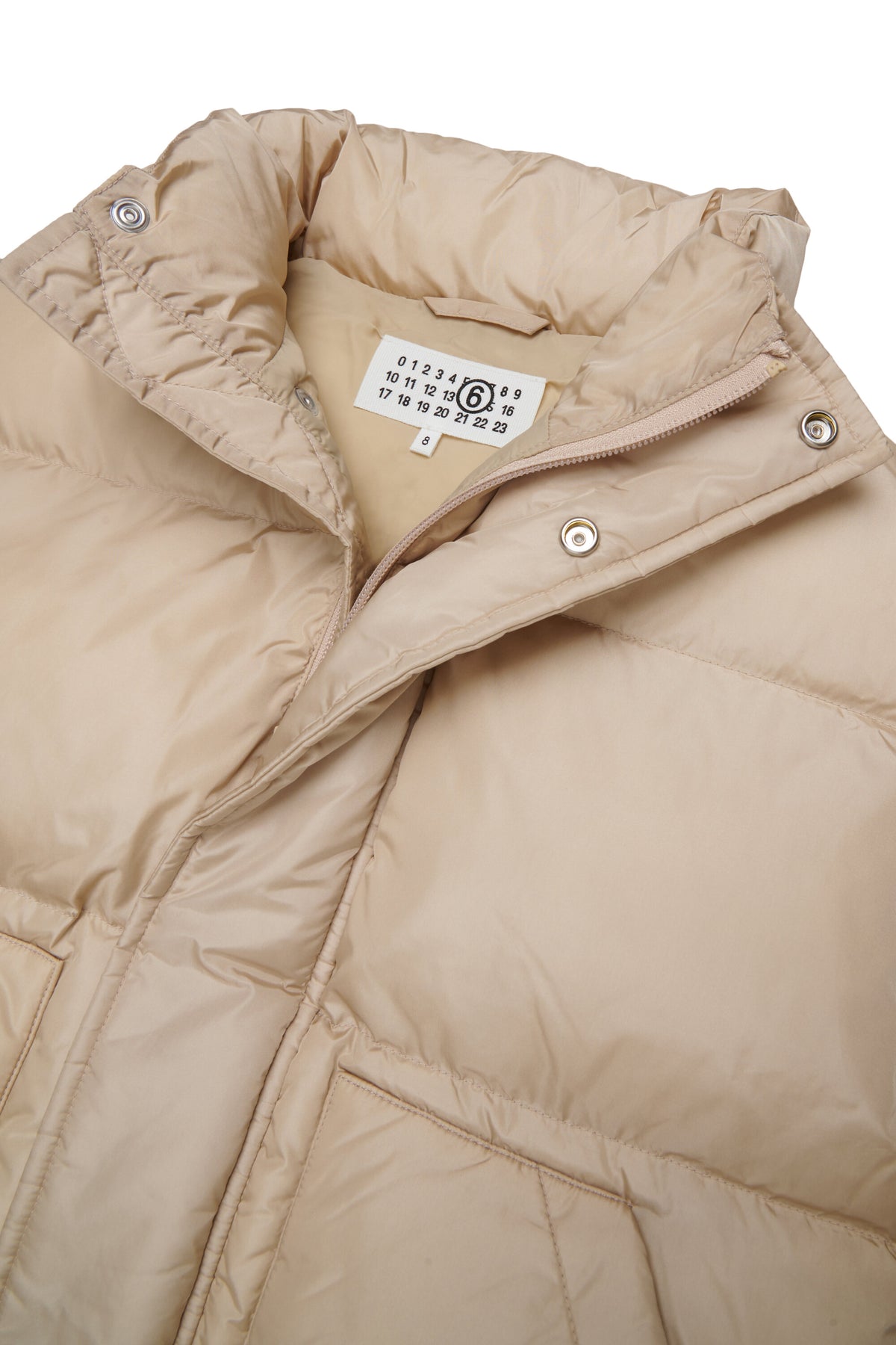 Chaqueta acolchada con logo