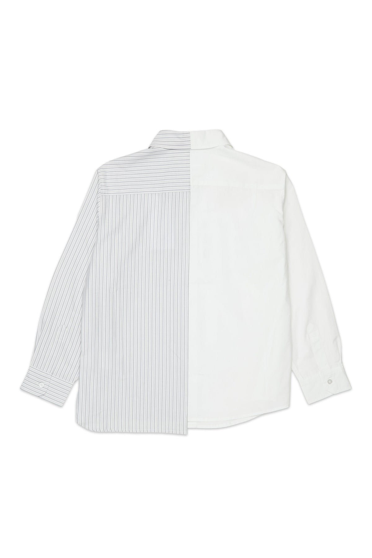 Chemise asymétrique à double motif