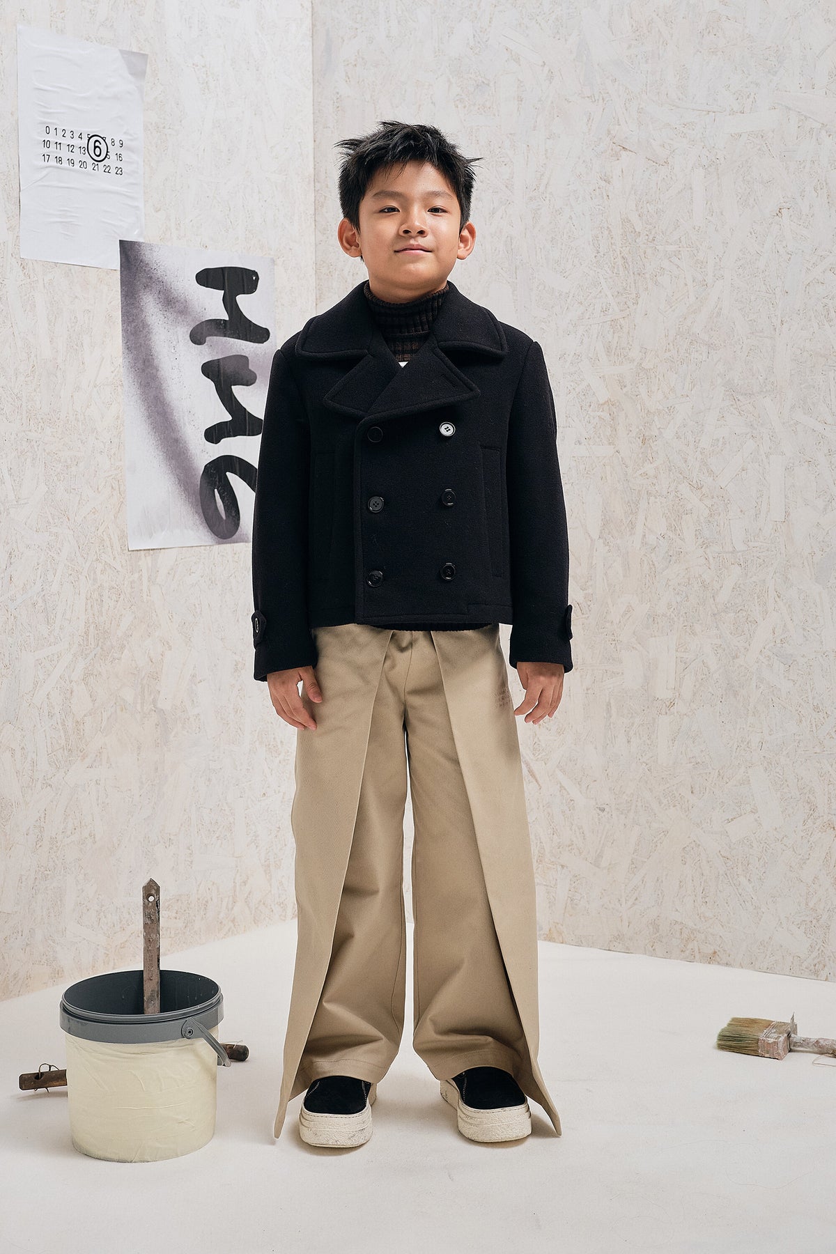 Numeric logo trousers