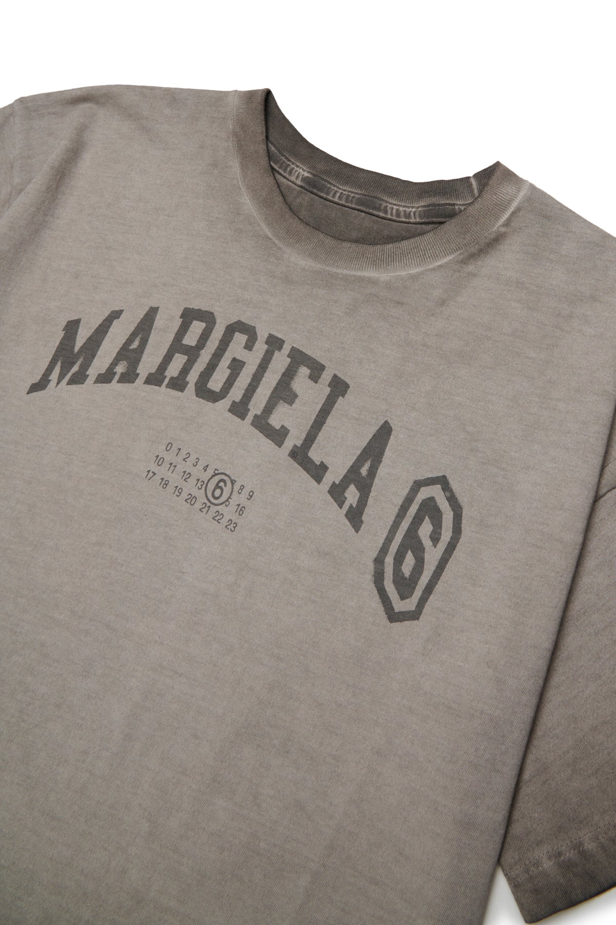 T-shirt col rond avec logo