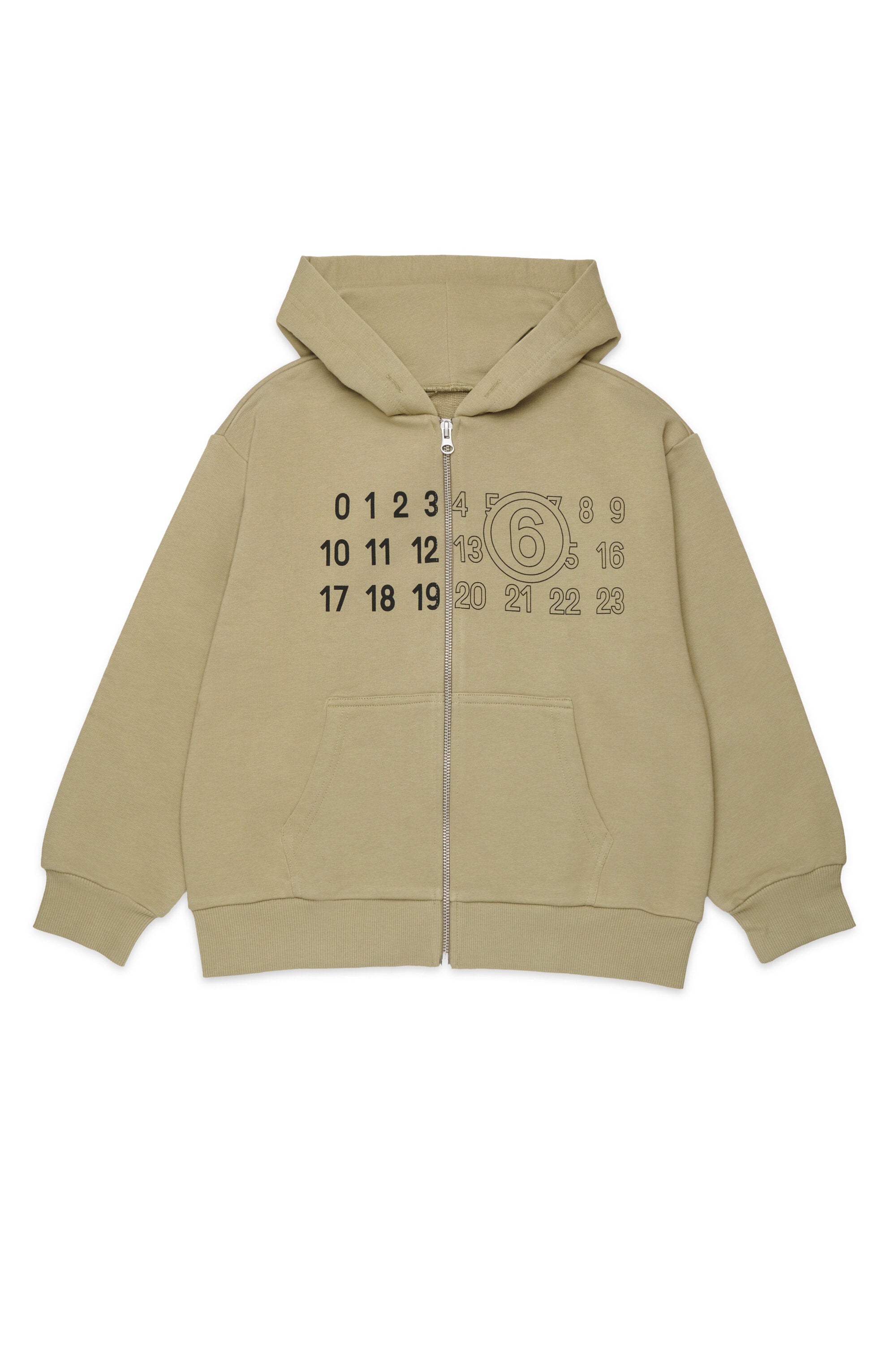Sudadera con cremallera y logo