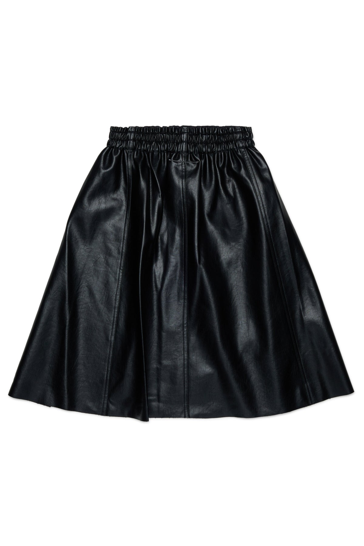 Midi skirt with logo