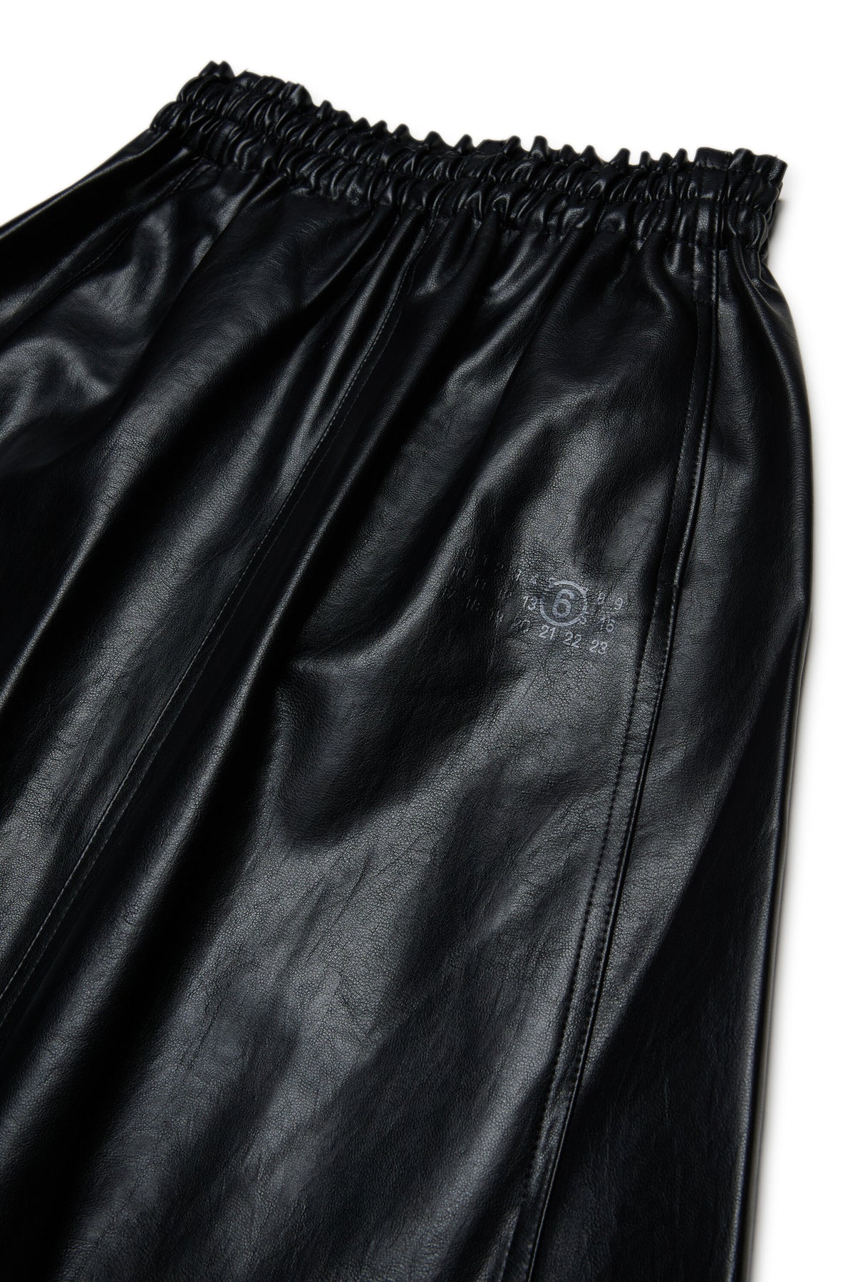 Midi skirt with logo