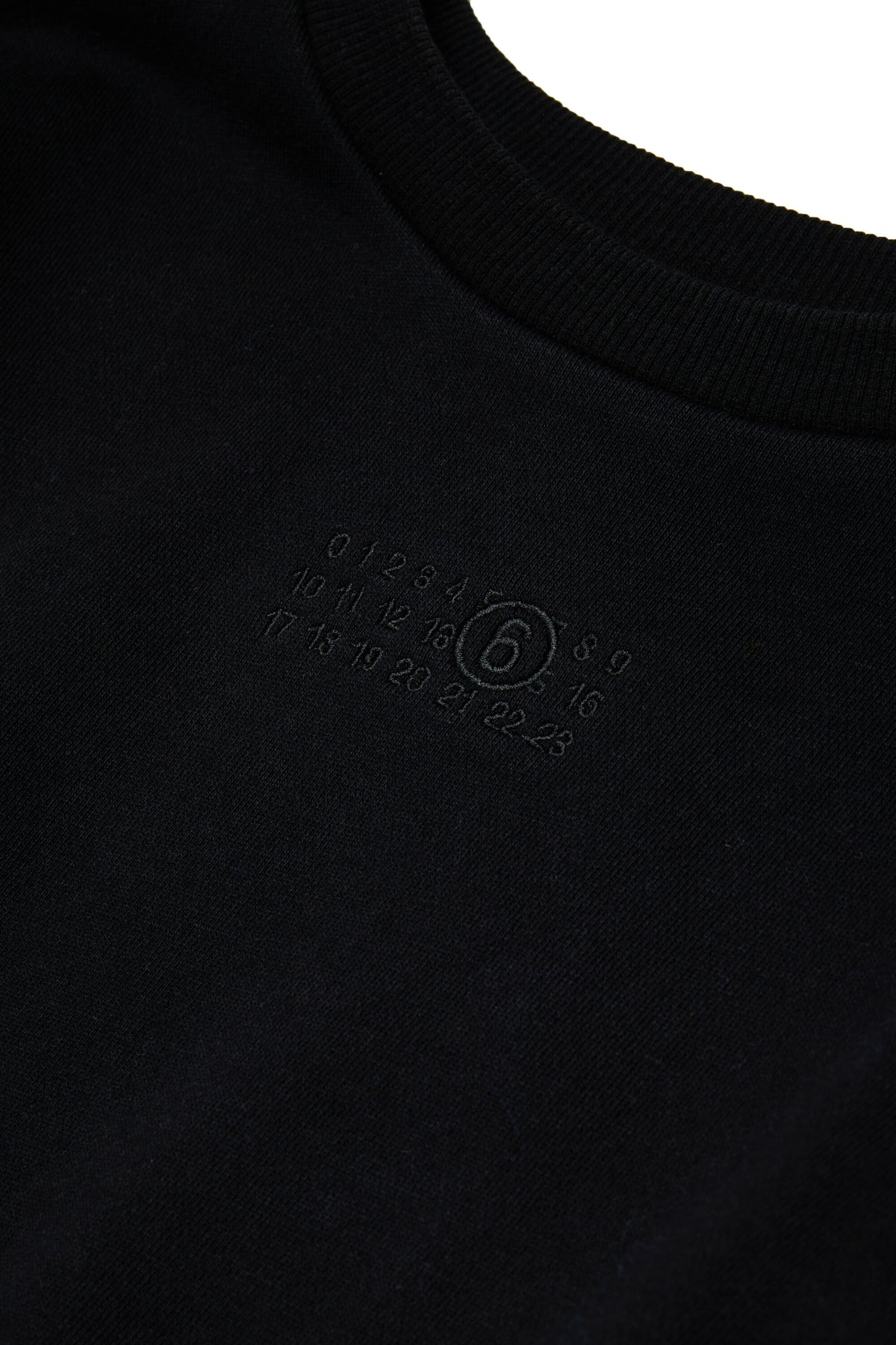 Sweatshirt and denim dress with logo