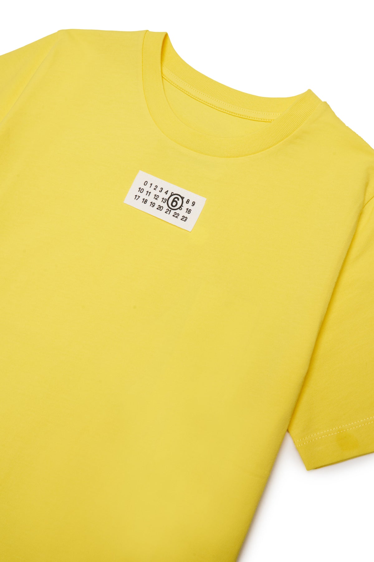 Camiseta de cuello redondo con logo