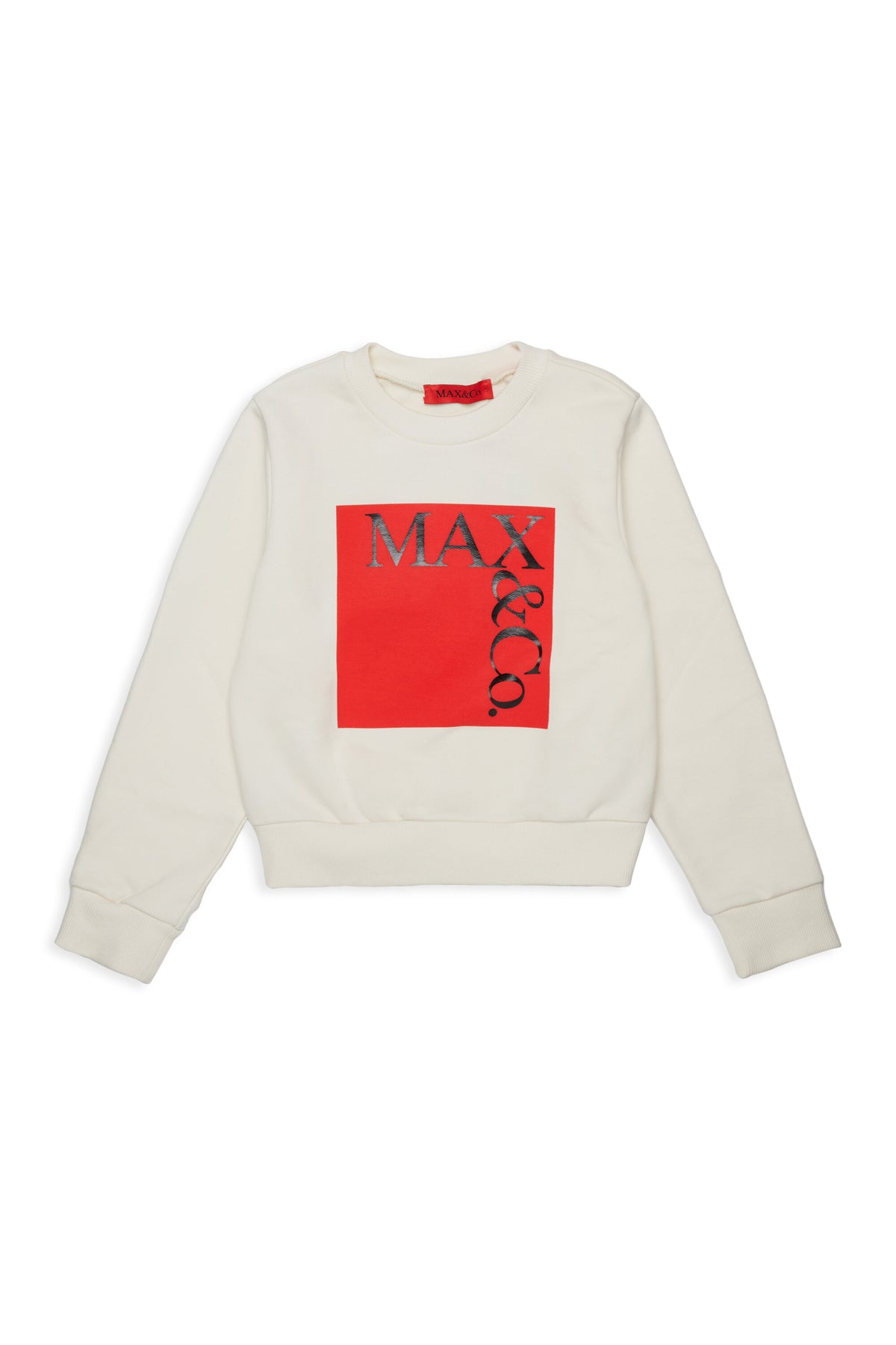 Sweat-shirt col ras du cou avec logo