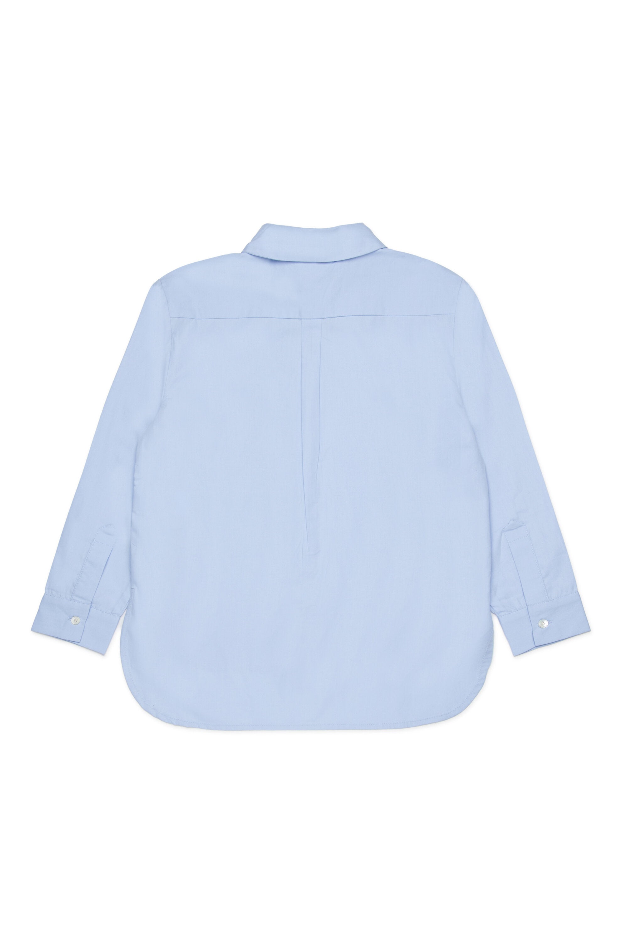 Camisa de popelina con logo