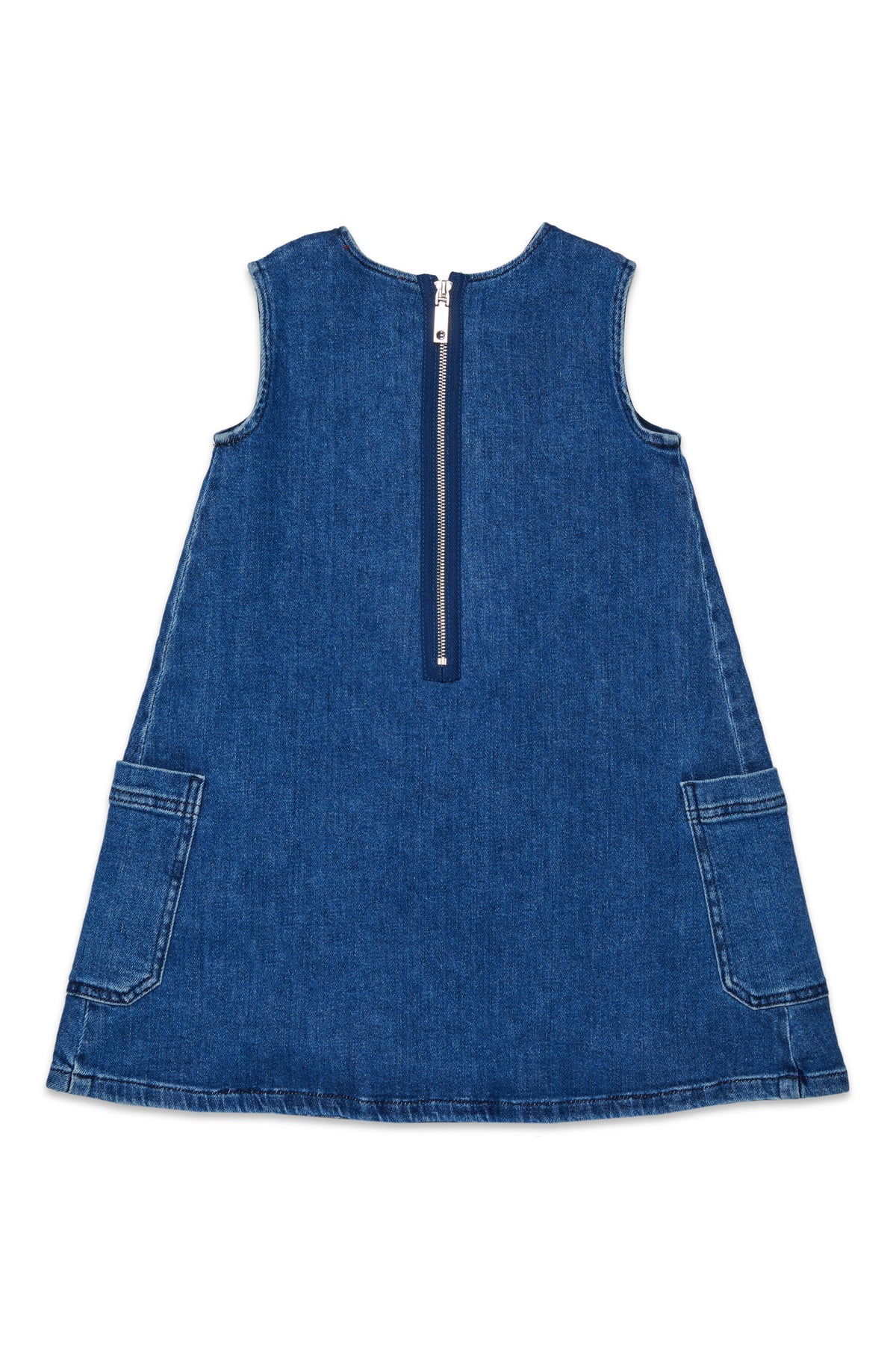 Vestido vaquero con logotipo