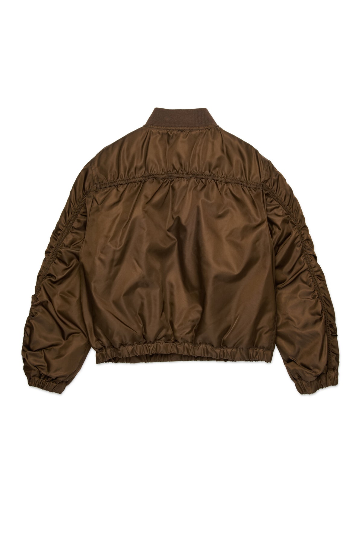 Cazadora bomber con logo estampado