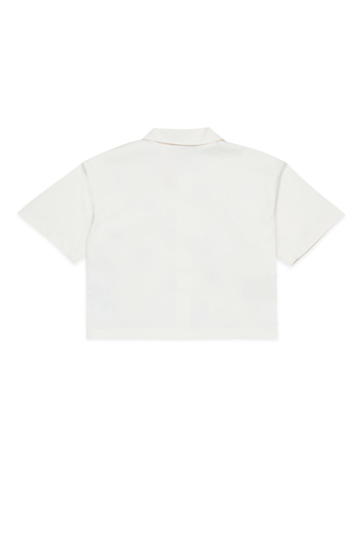 Short-sleeved shirt with logo