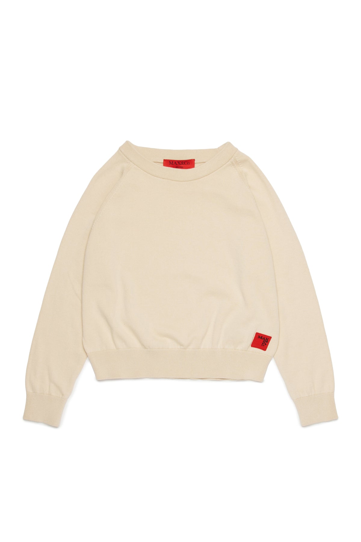 Pull col rond avec logo