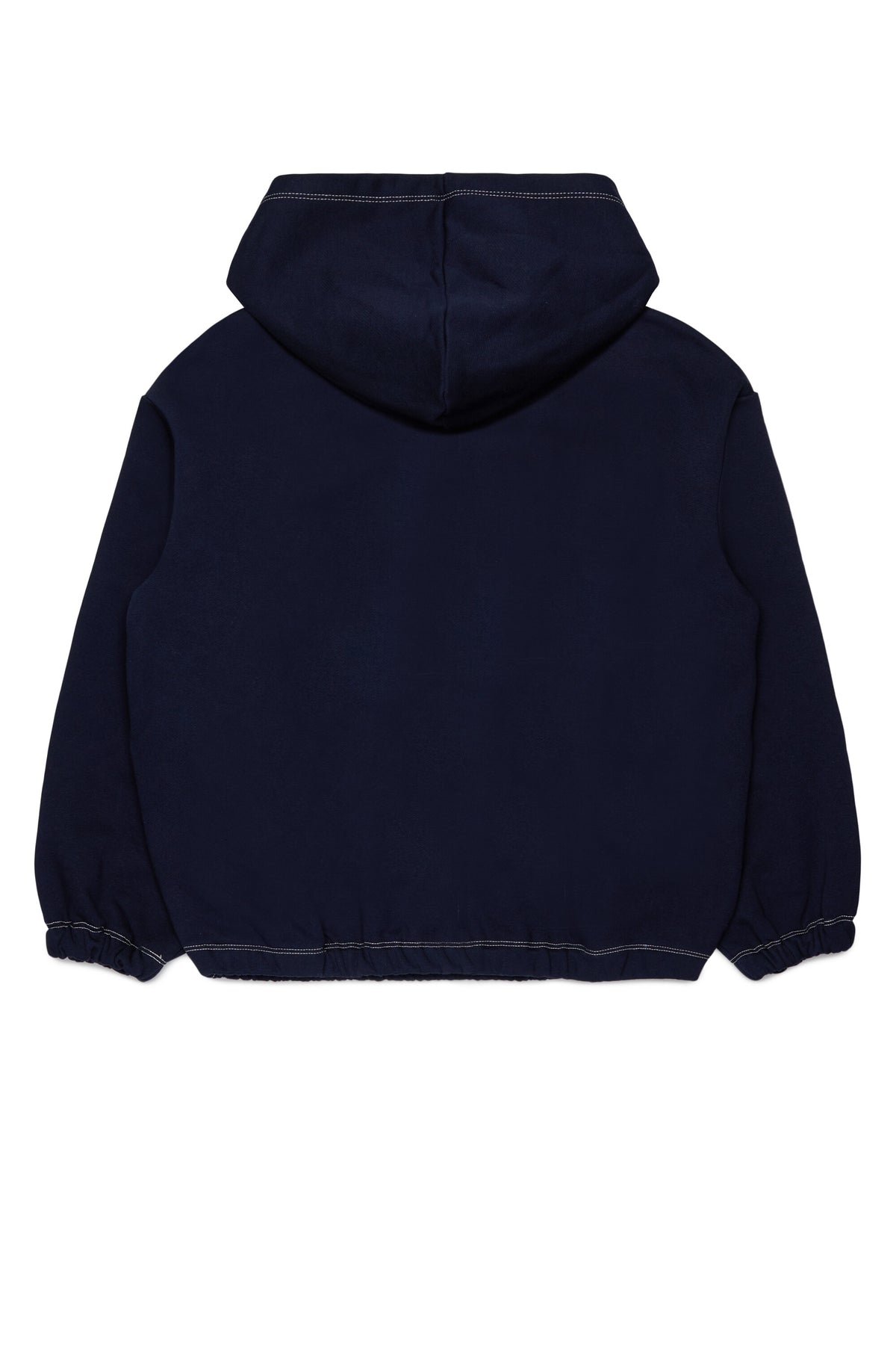 Sweat à fermeture zippée complète avec logo