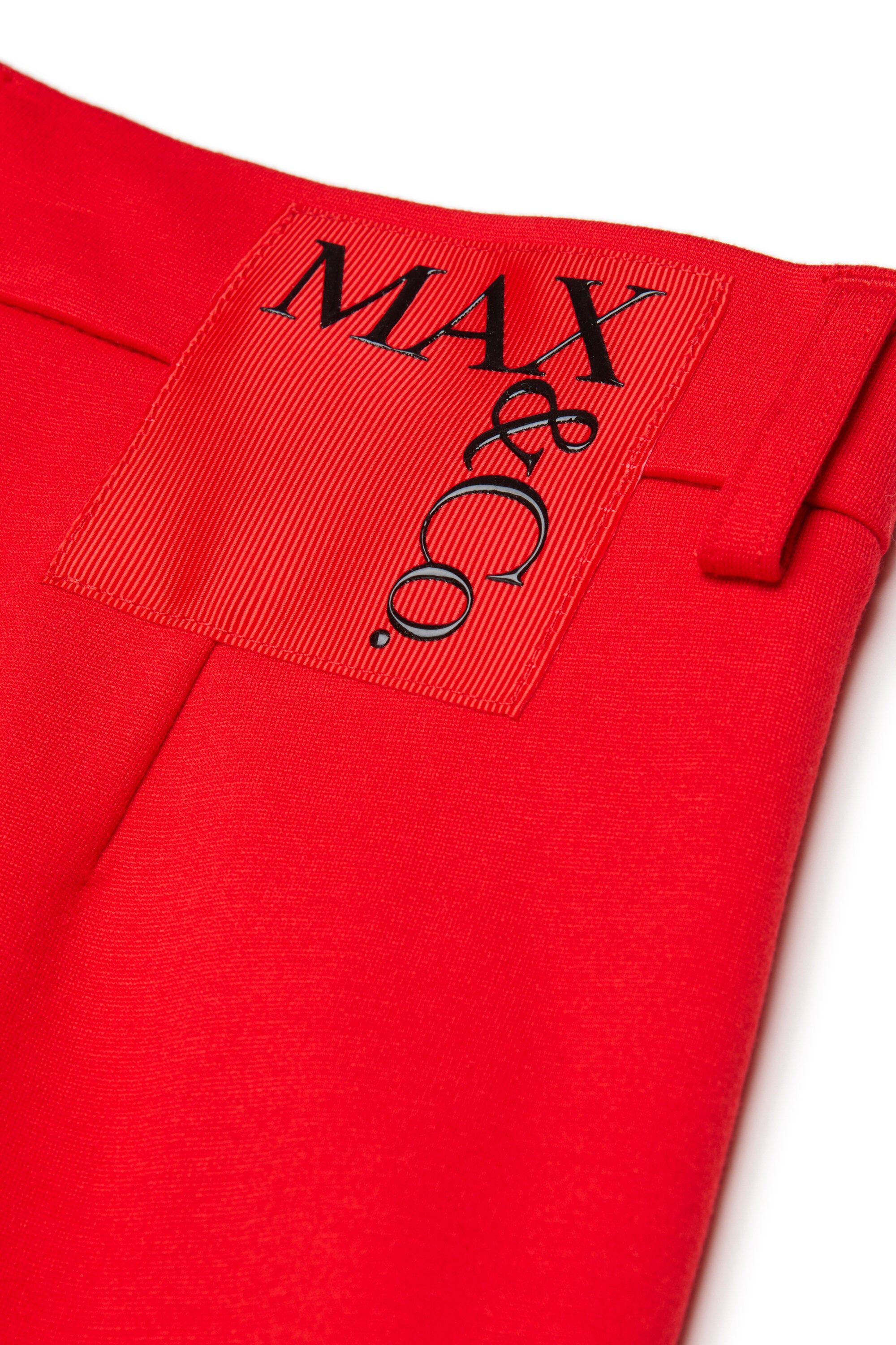 Palazzo pants with logo